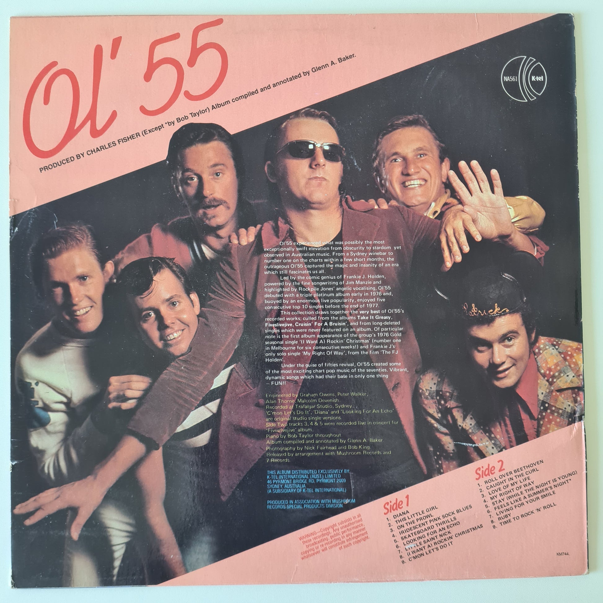 Ol'55 – Greasemarks: Greatest Hits 76-79 - 1980 - Vinyl Record LP (near mint) - Sound Hound Records
