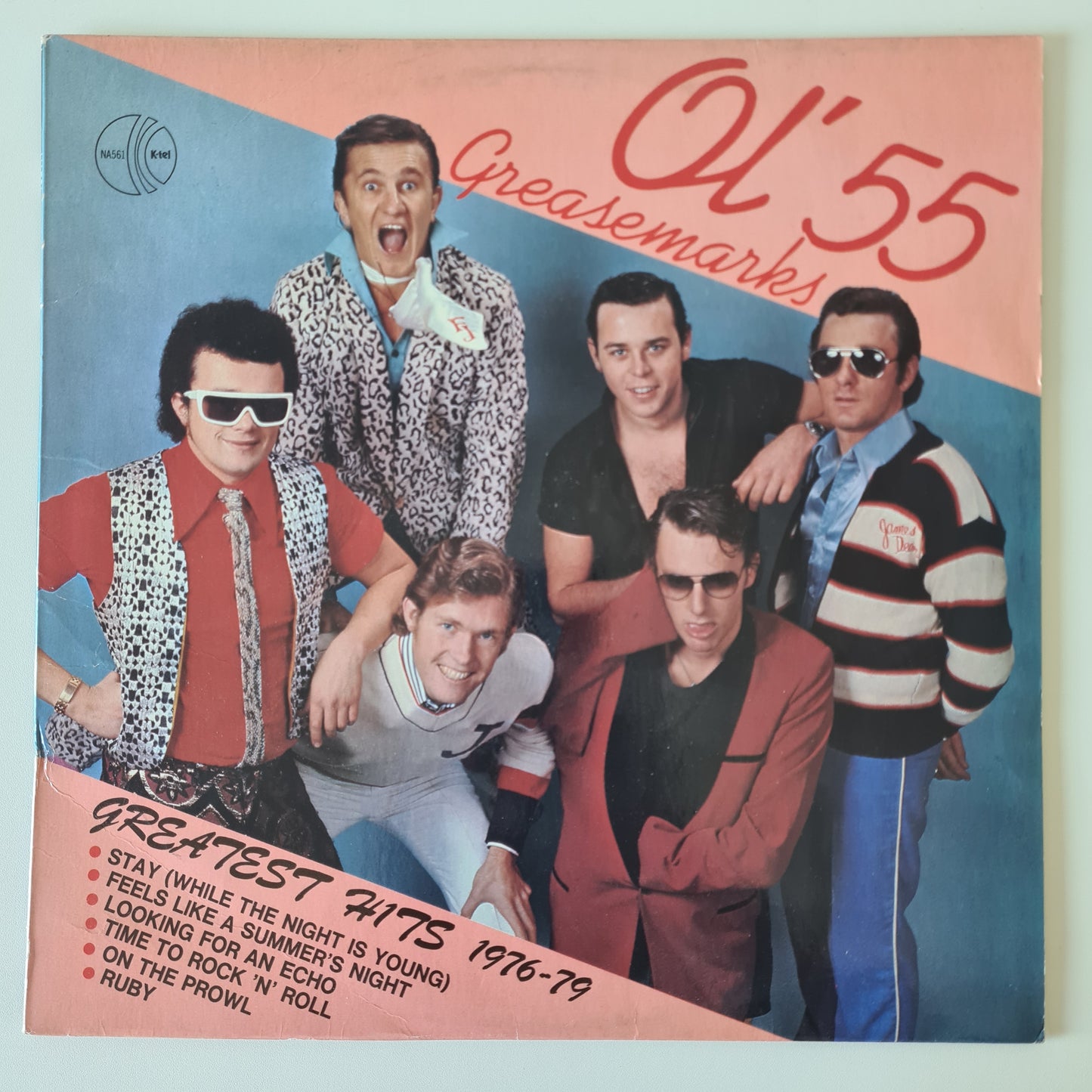 Ol'55 – Greasemarks: Greatest Hits 76-79 - 1980 - Vinyl Record LP (near mint) - Sound Hound Records