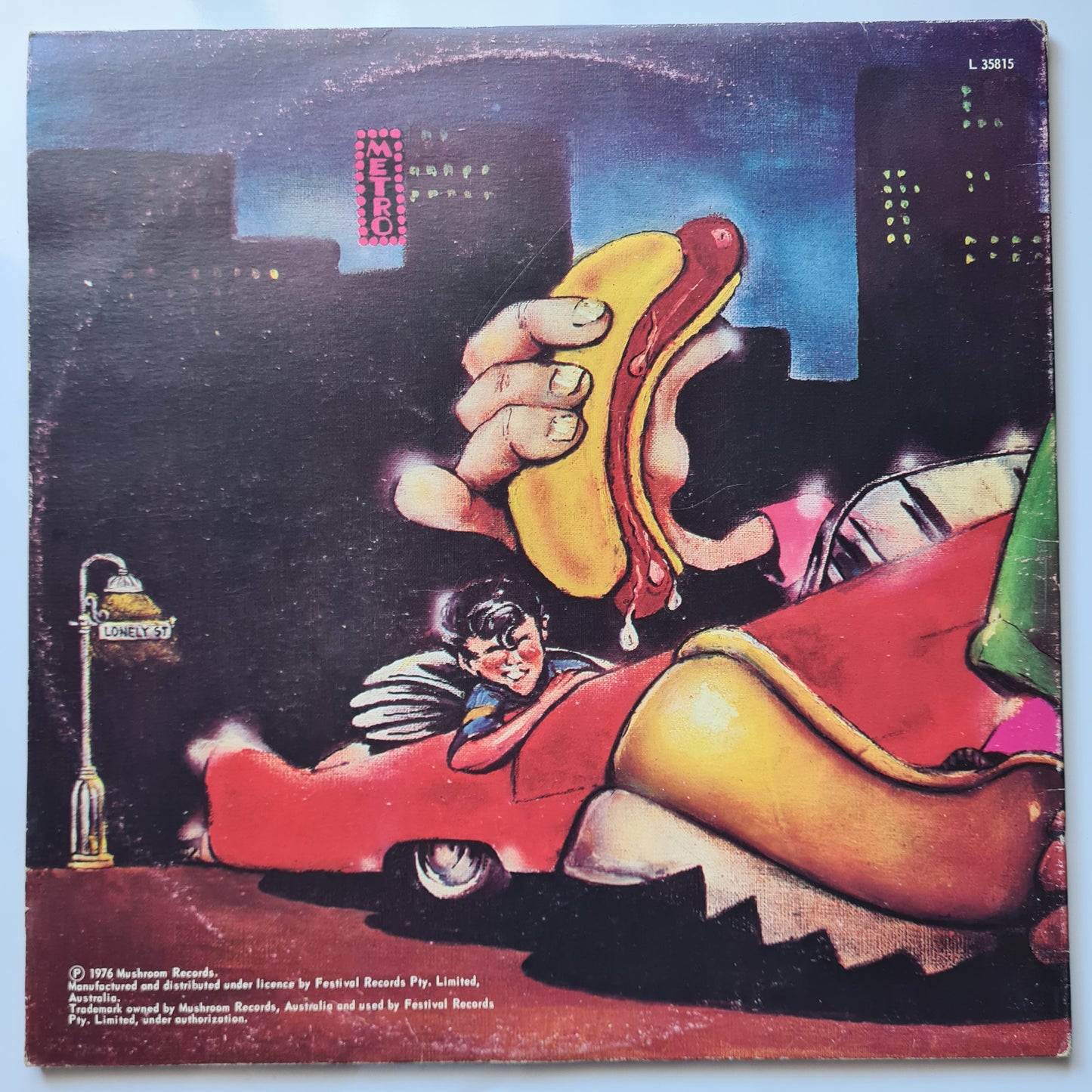 Ol'55 – Take It Greasy - 1976 - Vinyl Record LP - Sound Hound Records