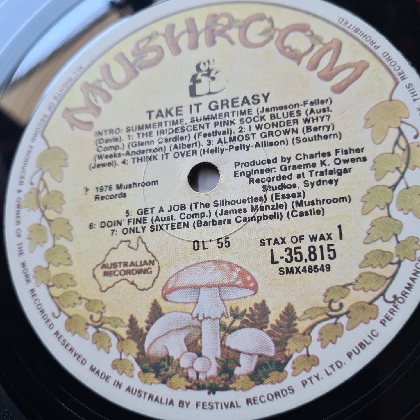 Ol'55 – Take It Greasy - 1976 - Vinyl Record LP - Sound Hound Records