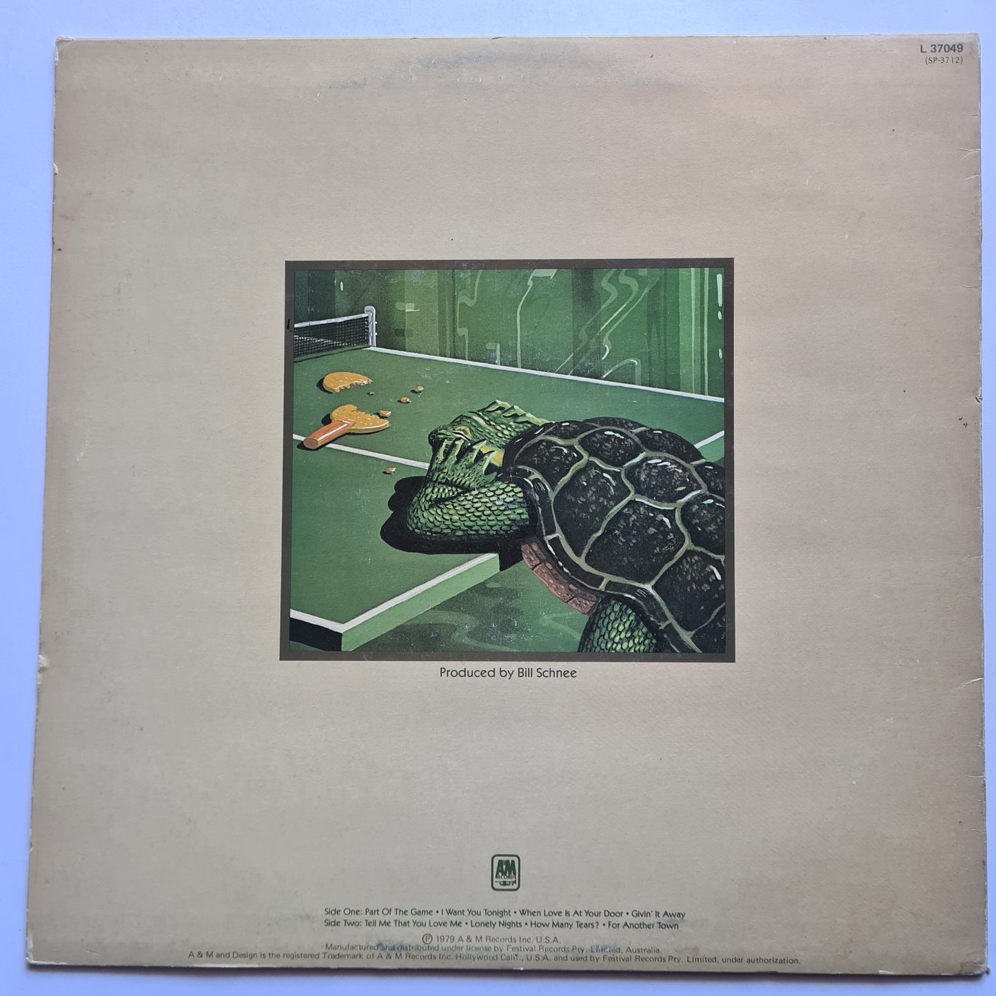 Pablo Cruise‎ – Part Of The Game - 1979 - Vinyl Record LP - Sound Hound Records