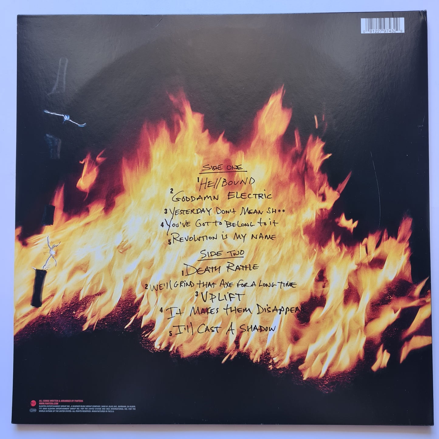 Pantera – Reinventing The Steel - 2000 (2012 European Pressing- Gatefold) - Vinyl Record - Sound Hound Records