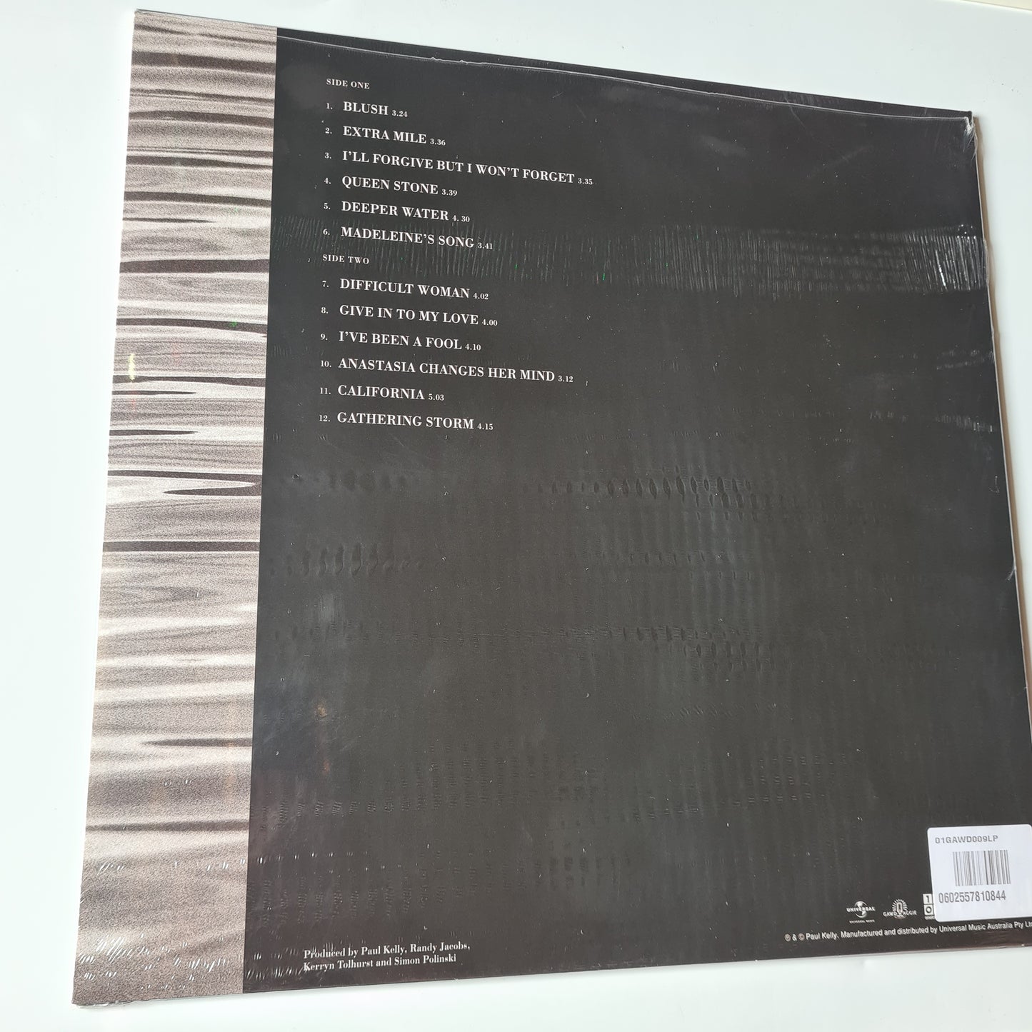 Paul Kelly – Deeper Water - 1995 (2018 Pressing) - Vinyl Record LP (Brand new sealed) - Sound Hound Records