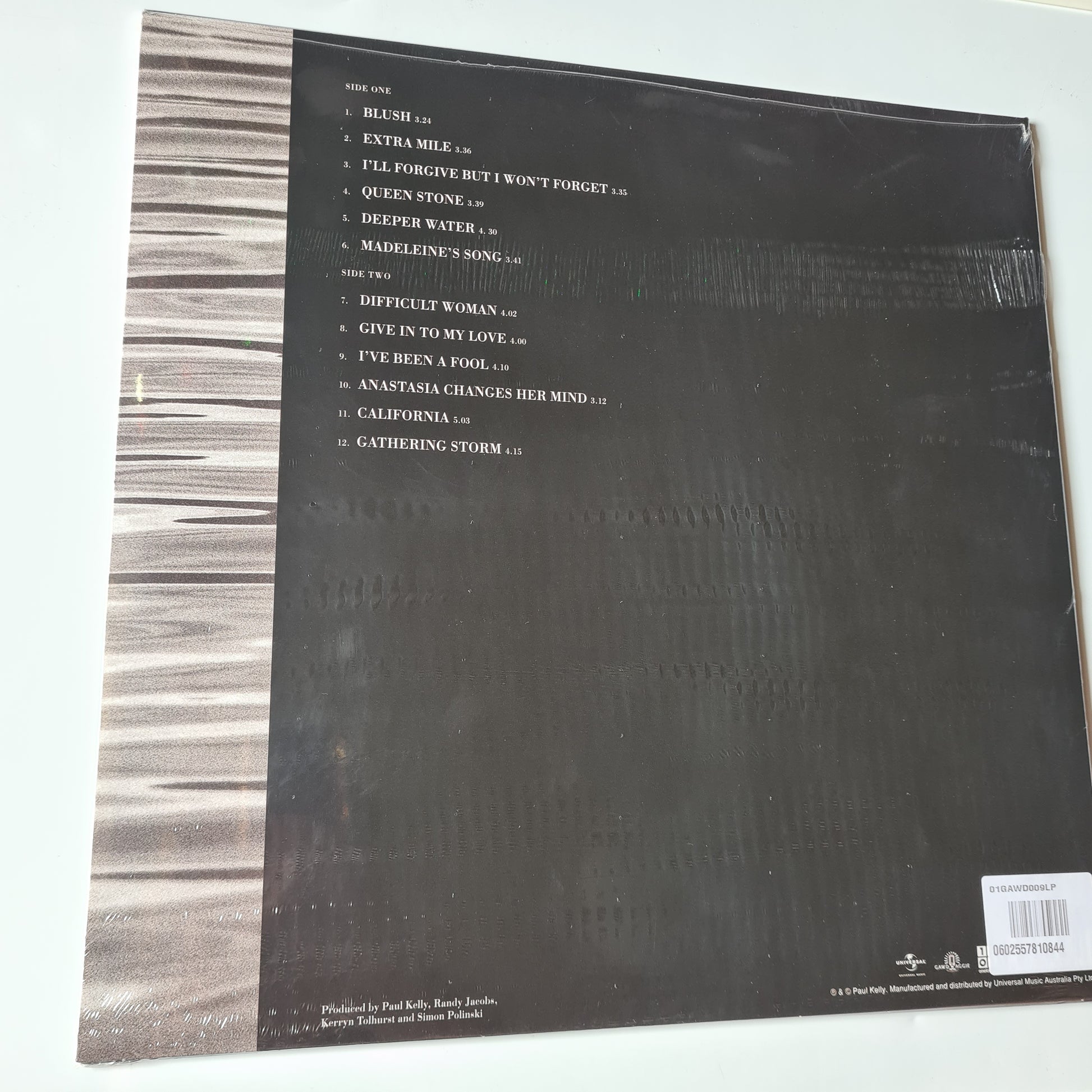 Paul Kelly – Deeper Water - 1995 (2018 Pressing) - Vinyl Record LP (Brand new sealed) - Sound Hound Records
