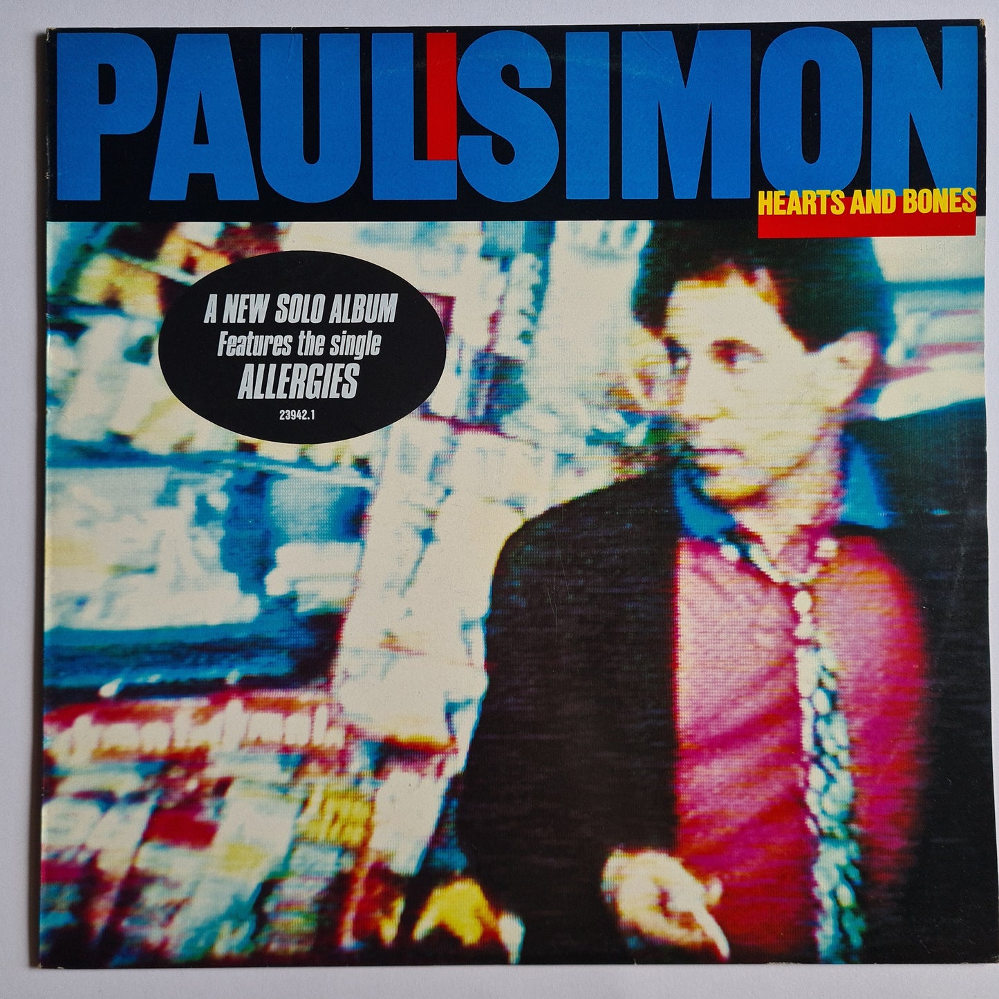 Paul Simon – Hearts & Bones - 1983 - Vinyl Record LP - Sound Hound Records