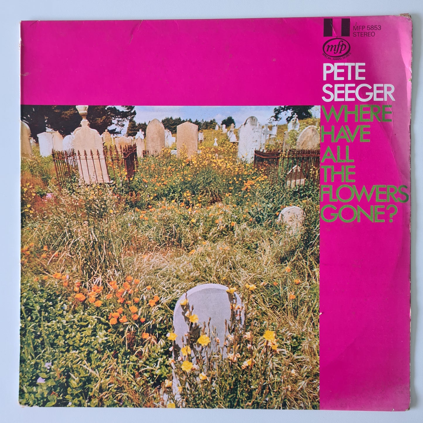 Pete Seeger – Where Have All The Flowers Gone? - 1960 (70's Australian Pressing) - Vinyl Record LP - Sound Hound Records