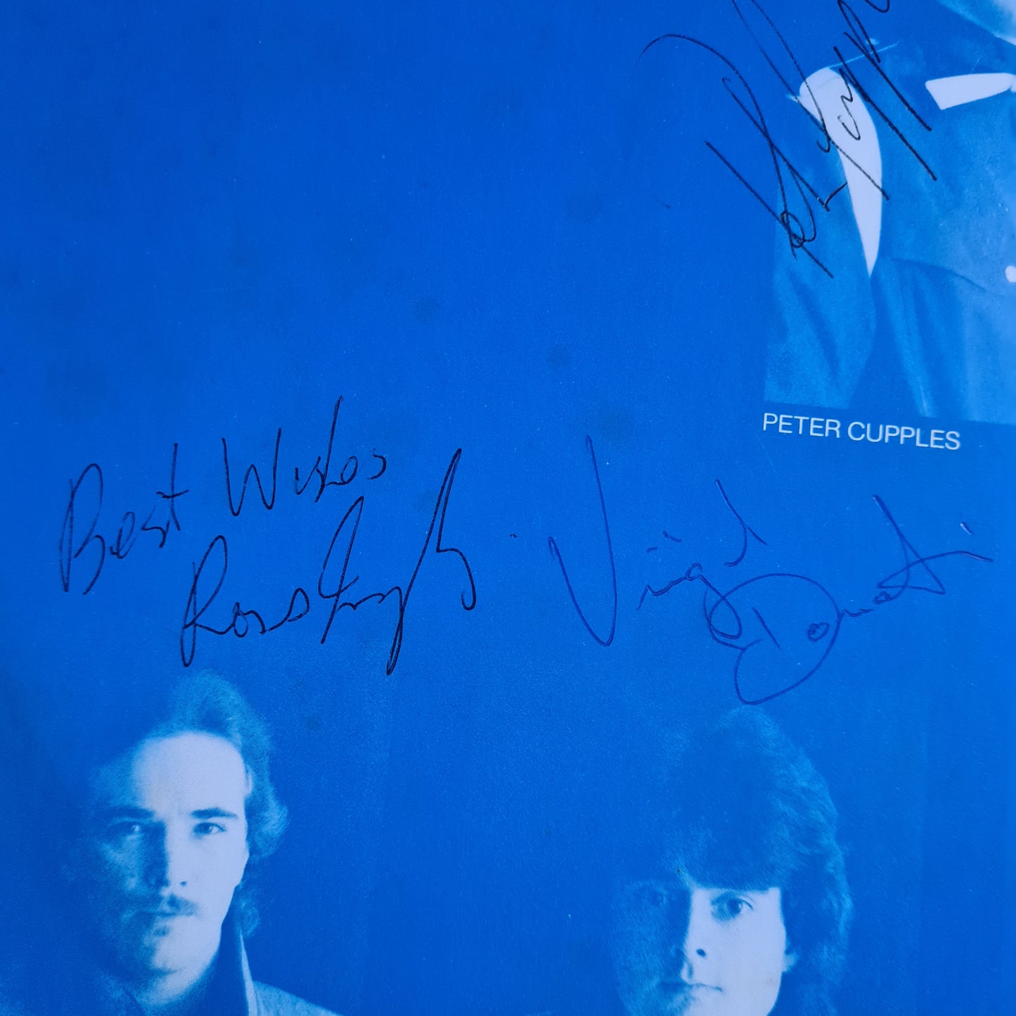 Peter Cupples (Stylus) – Fear Of Thunder - 1981 - *SIGNED BY BAND* Vinyl Record LP - Sound Hound Records