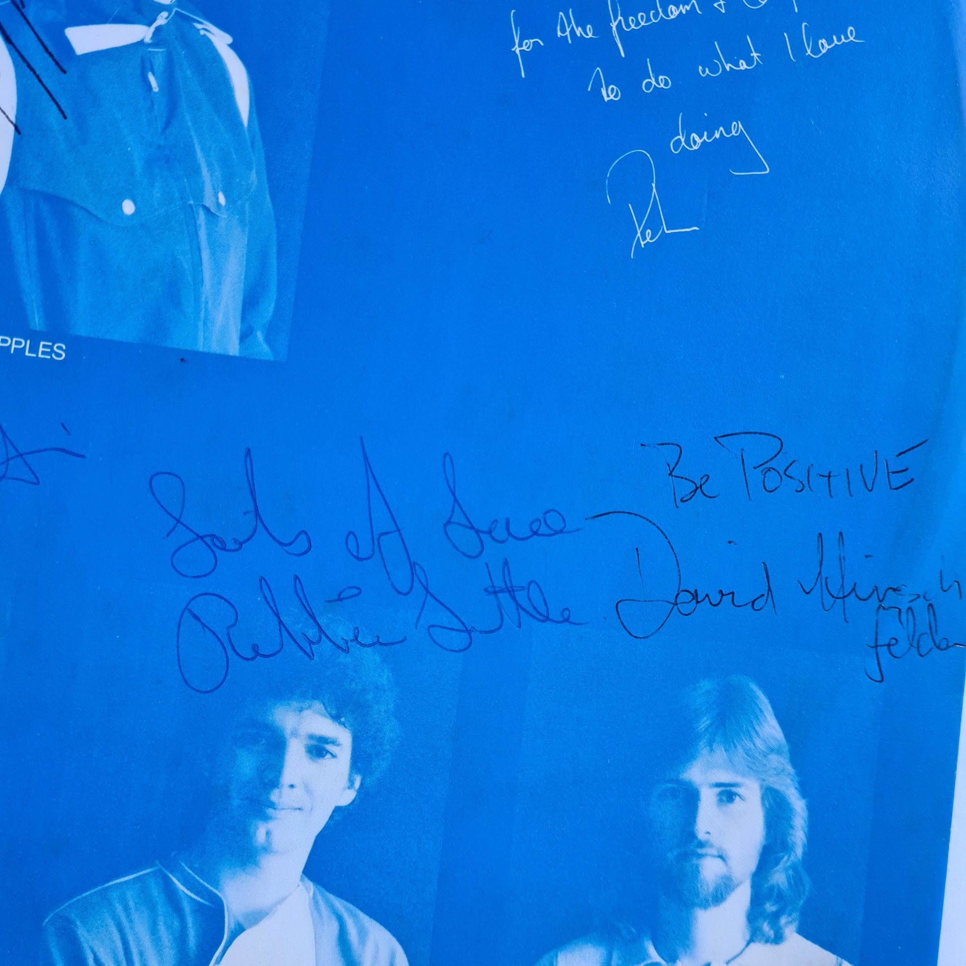Peter Cupples (Stylus) – Fear Of Thunder - 1981 - *SIGNED BY BAND* Vinyl Record LP - Sound Hound Records