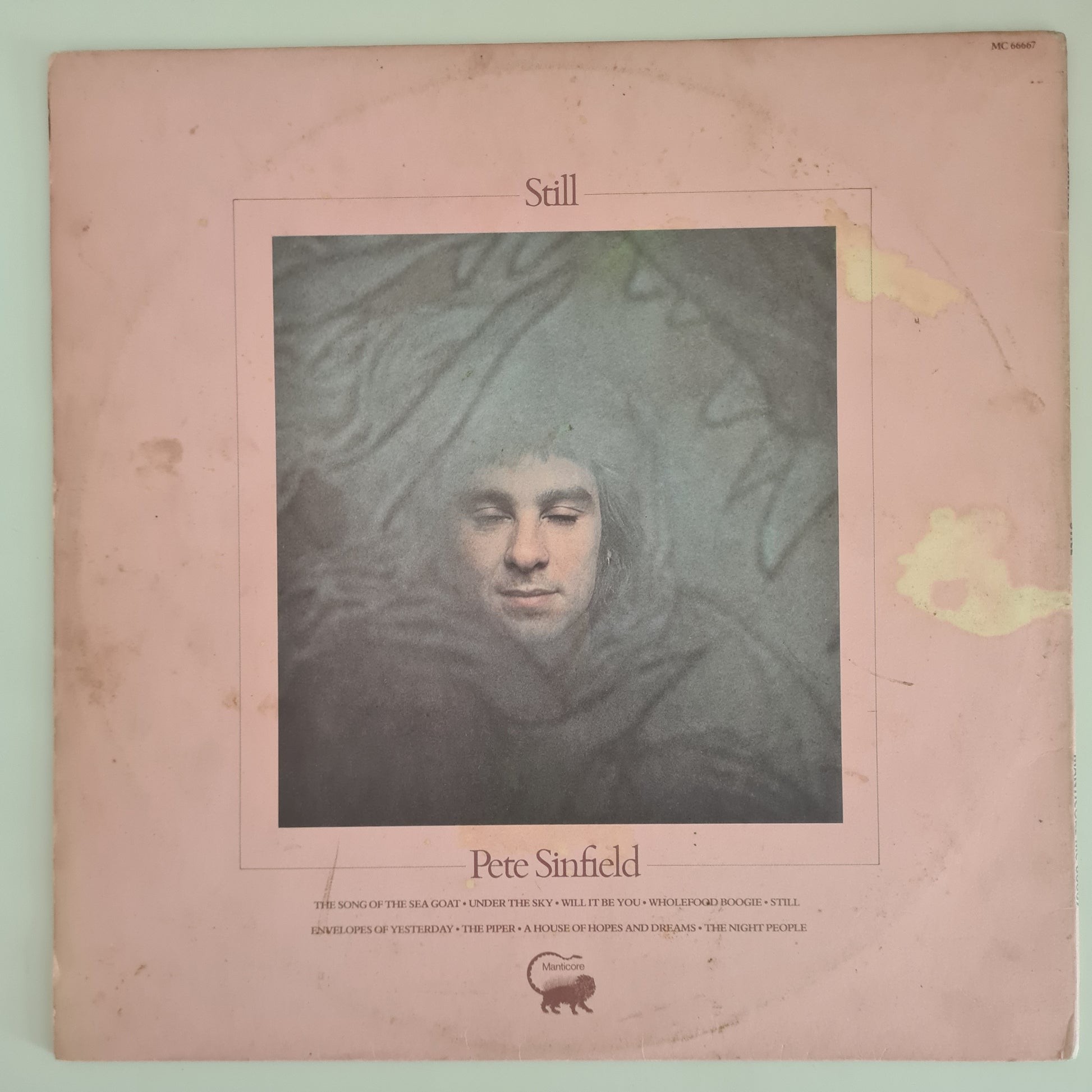 Peter Sinfield – Still - 1973 - Vinyl Record LP - Sound Hound Records