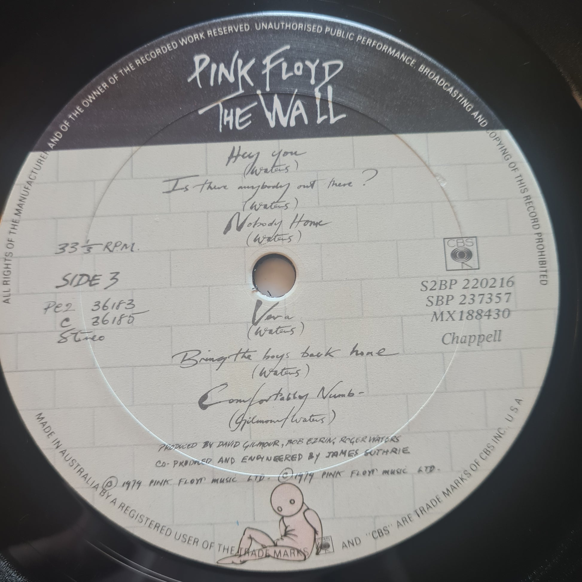 Pink Floyd – The Wall - 1979 - Vinyl Record 2LP - Sound Hound Records