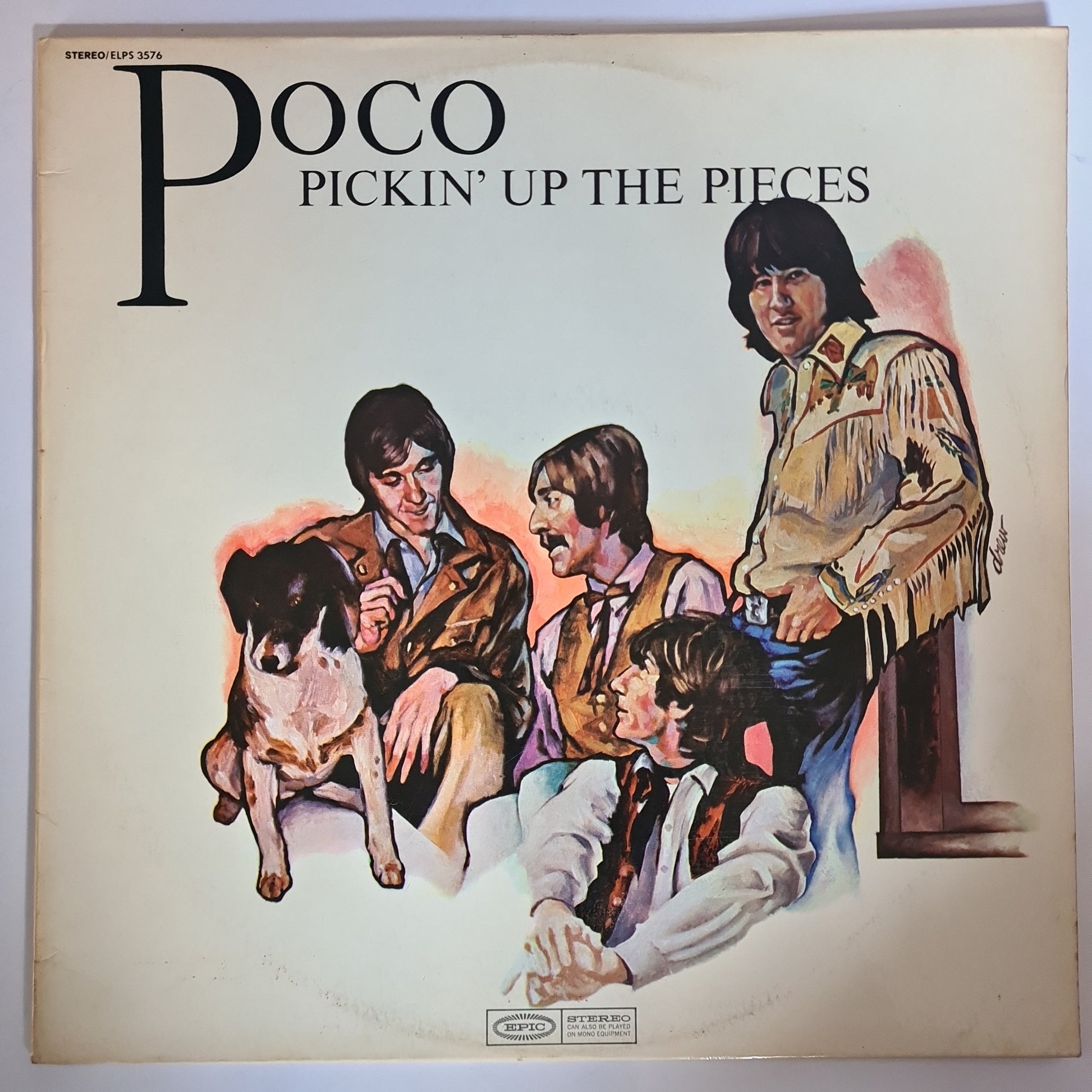 Poco – Pickin' Up The Pieces - 1969 - Vinyl Record LP - Sound Hound Records