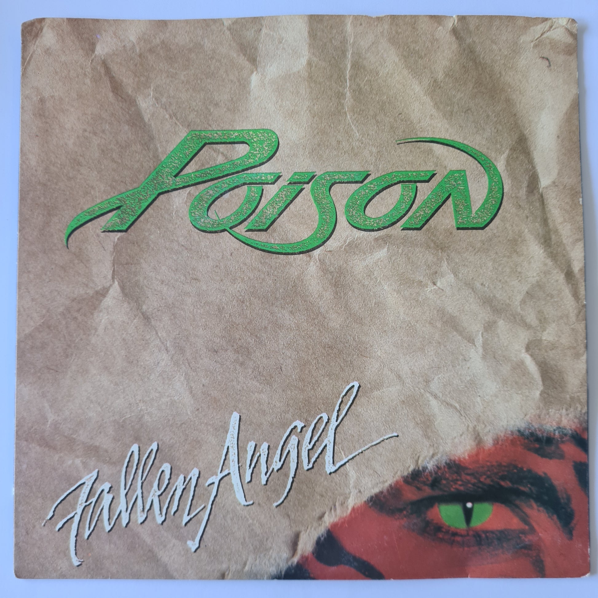 Poison - Fallen Angel - 1988 - Vinyl Record 7" Single - 45 RPM - Sound Hound Records