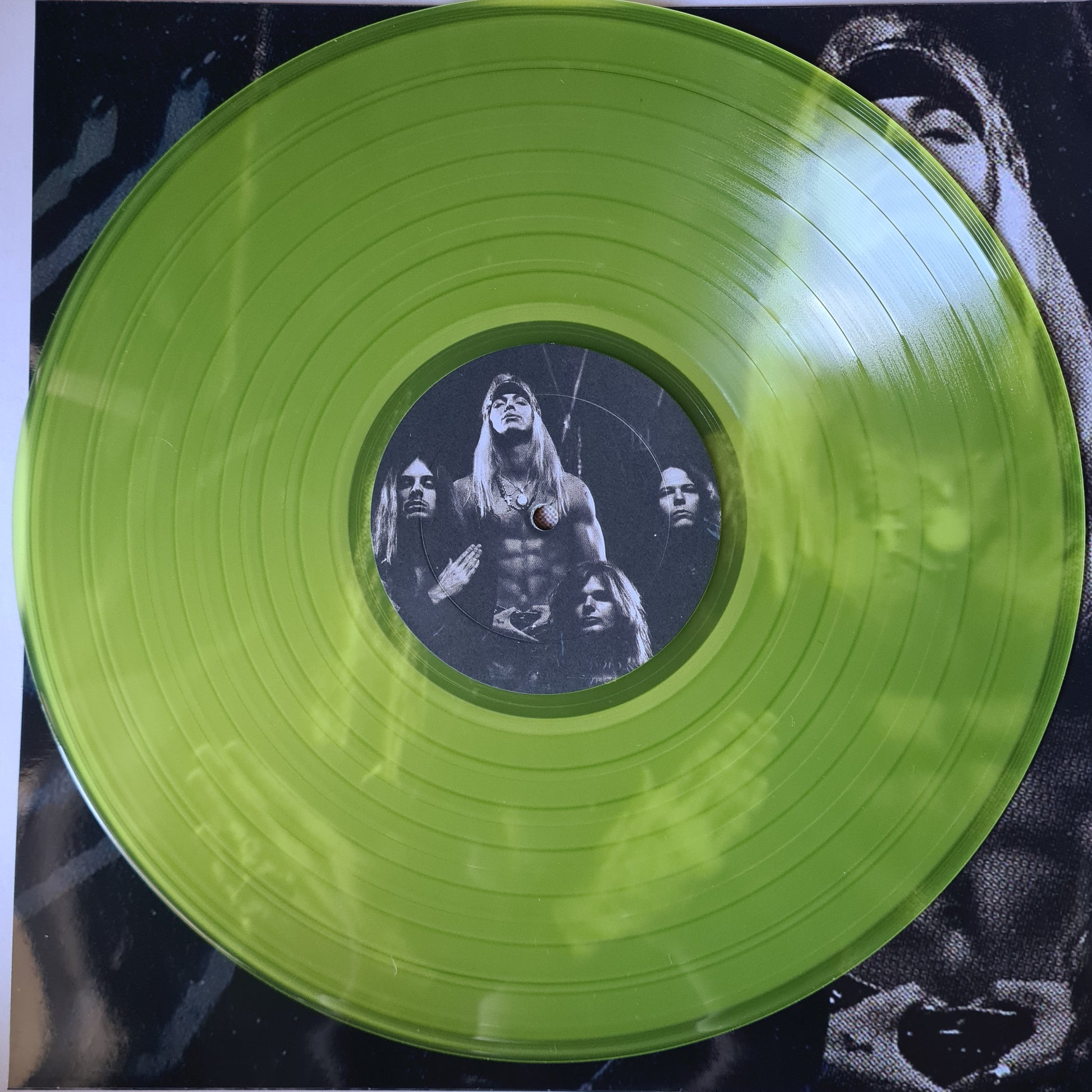Poison – Native Tongue - 1993 (2023 Unofficial Pressing) - Transparent Green Vinyl Record LP - Sound Hound Records