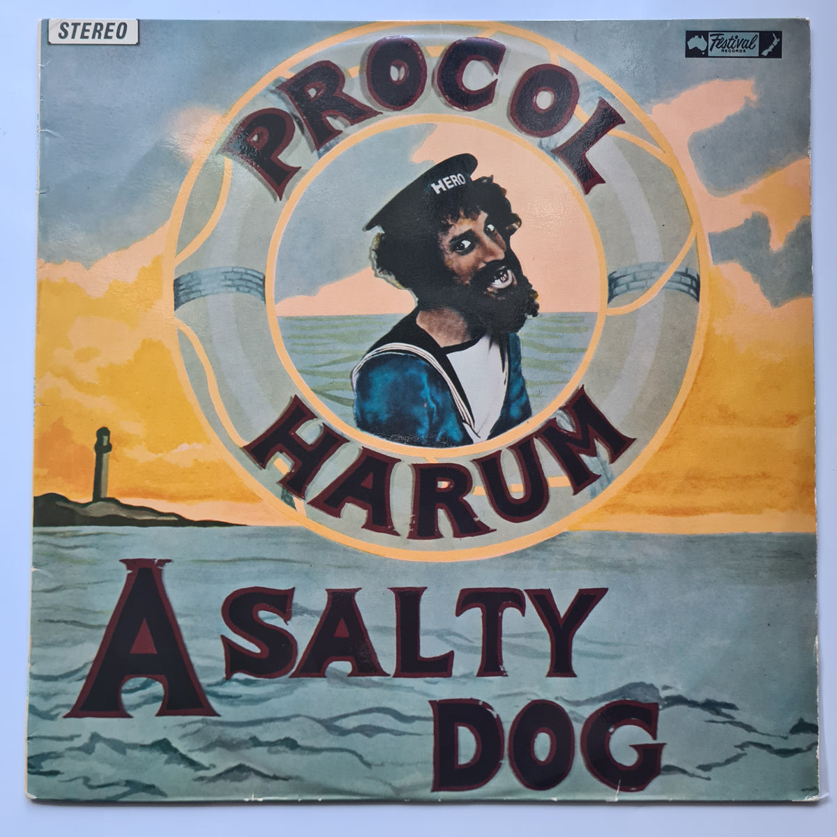Procol Harum – A Salty Dog - 1969 - Vinyl Record LP - Sound Hound Records