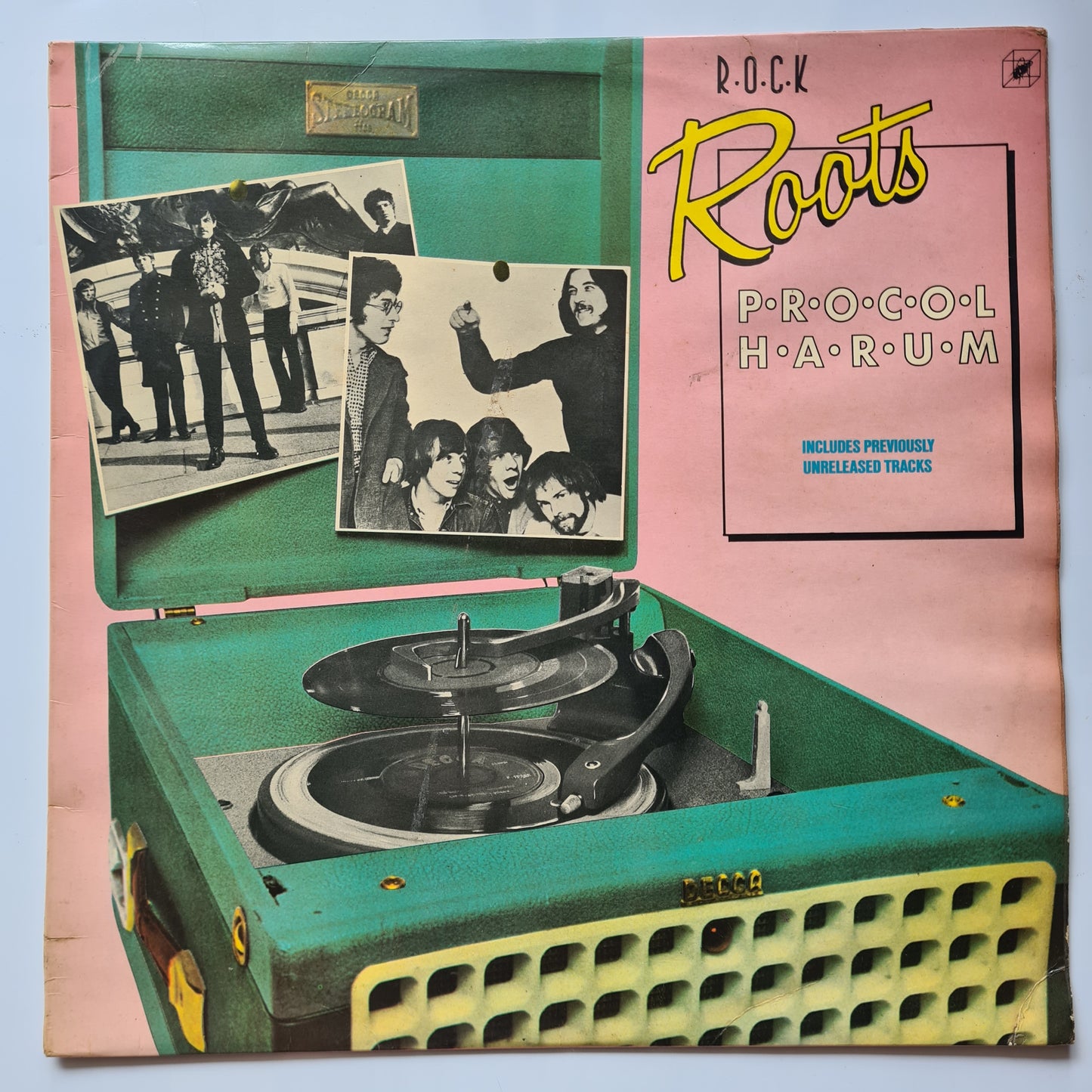 Procol Harum – Rock Roots - 1976 - Vinyl Record LP - Sound Hound Records