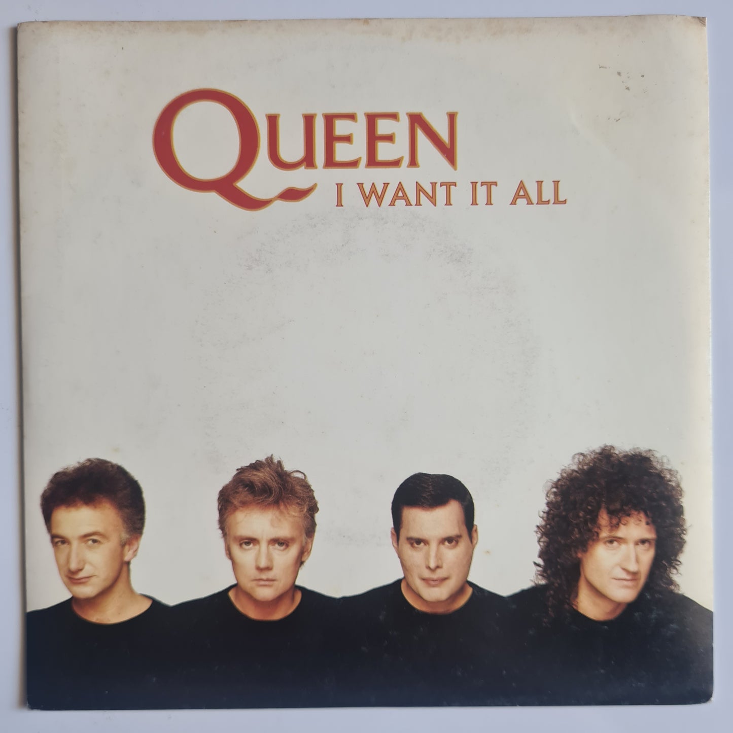 Queen – I Want It All - 1989 - Vinyl Record 7" Single - 45 RPM - Sound Hound Records
