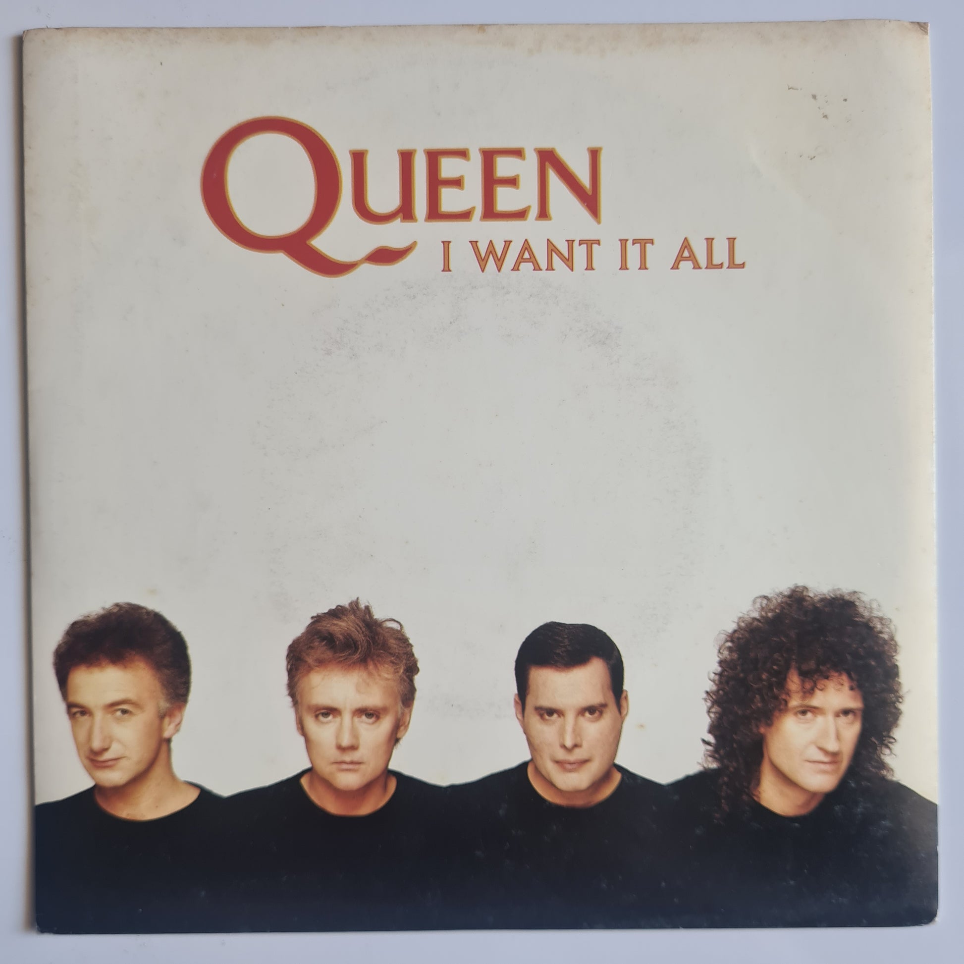 Queen – I Want It All - 1989 - Vinyl Record 7" Single - 45 RPM - Sound Hound Records