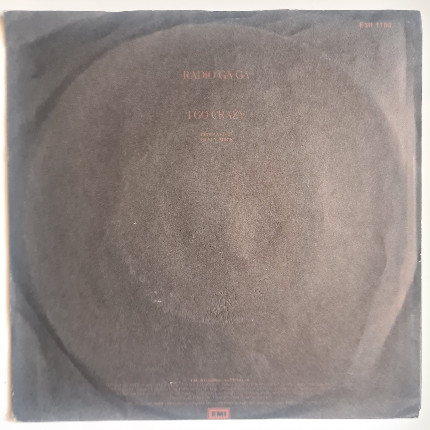 Queen – Radio Ga Ga - 1984 - Vinyl Record 7" Single - 45 RPM - Sound Hound Records