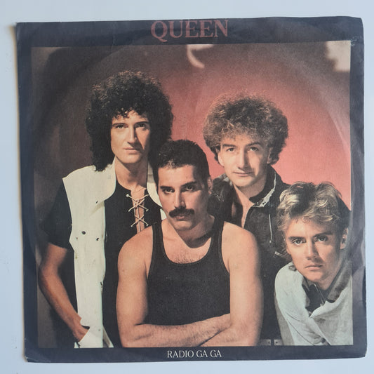 Queen – Radio Ga Ga - 1984 - Vinyl Record 7" Single - 45 RPM - Sound Hound Records
