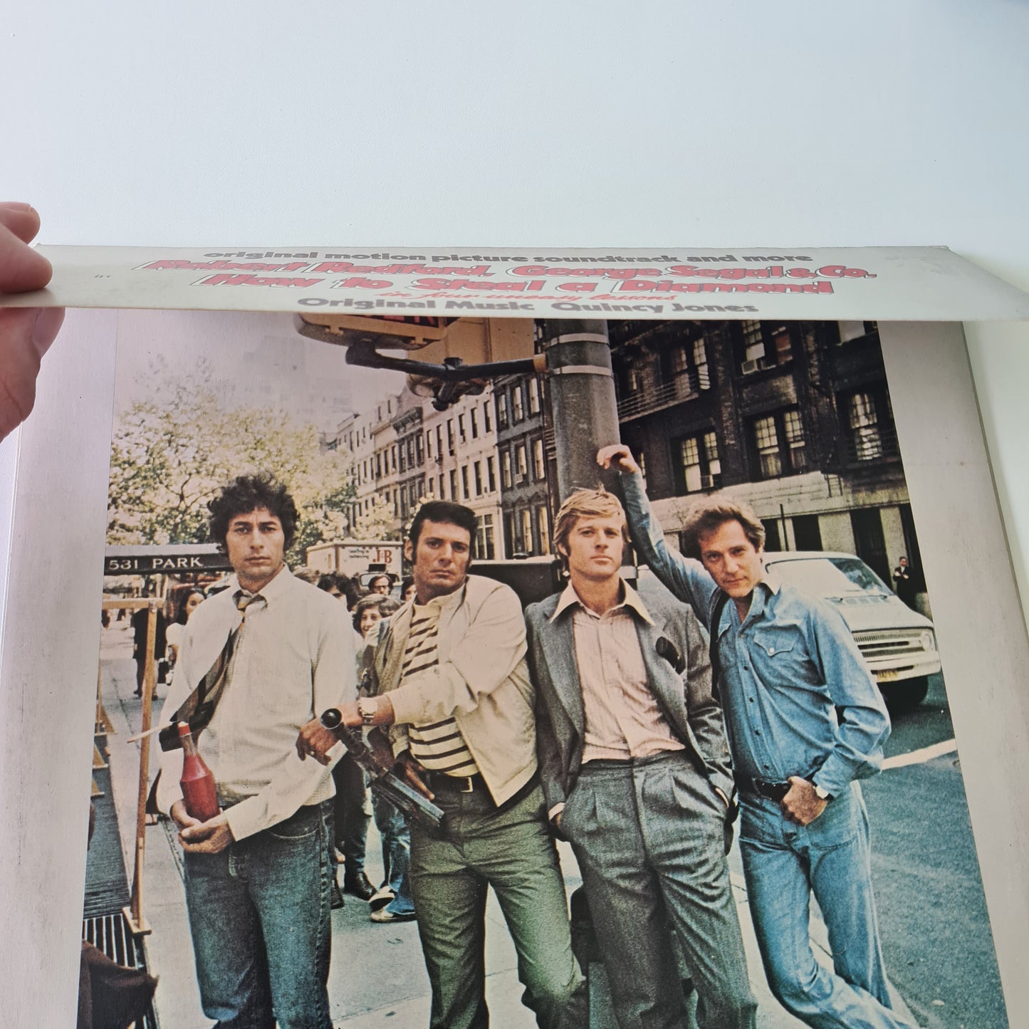 Quincy Jones ‎– How To Steal A Diamond In Four Uneasy Lessons(Original Motion Picture Soundtrack And More) - 1972 - Vinyl Record LP (UK Pressing) - Sound Hound Records