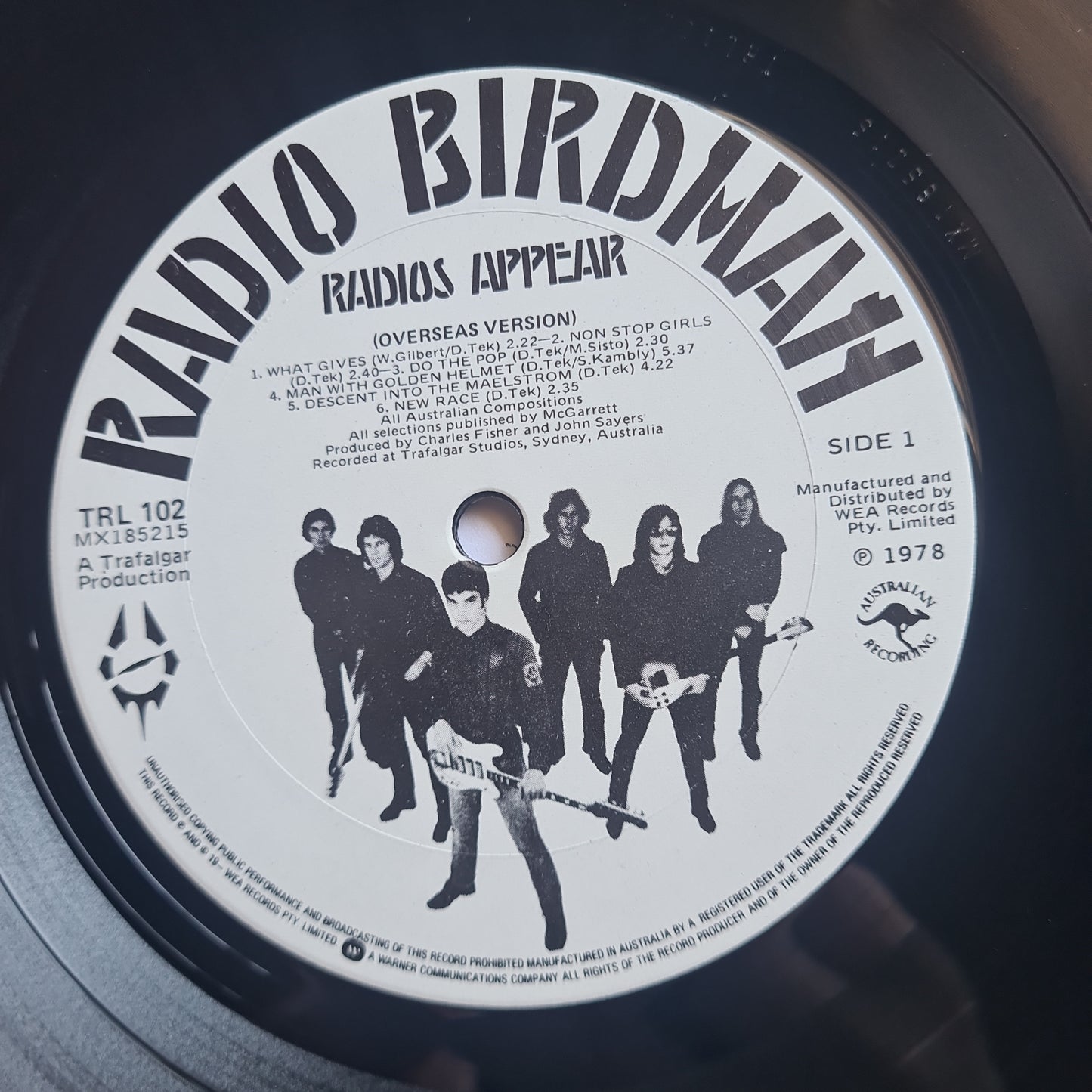 Radio Birdman - Radios Appear - 1977 - (1978 Alternate cover Australian pressing) Vinyl Record LP - Sound Hound Records