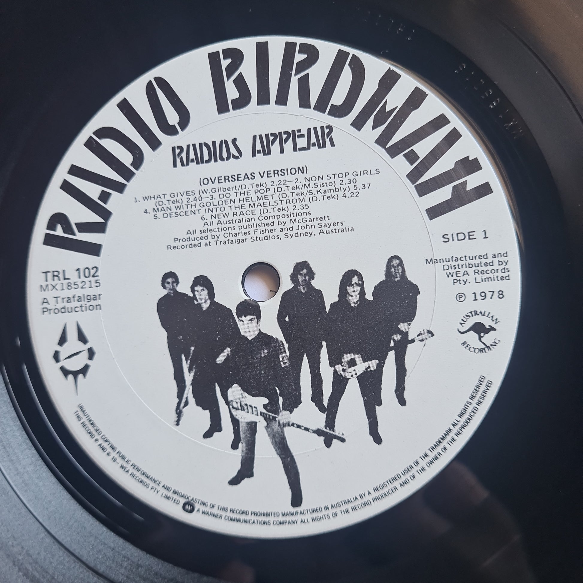 Radio Birdman - Radios Appear - 1977 - (1978 Alternate cover Australian pressing) Vinyl Record LP - Sound Hound Records
