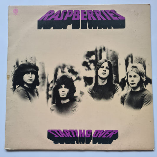 Raspberries (Eric Carmen) – Starting Over - 1974 - Vinyl Record LP - Sound Hound Records
