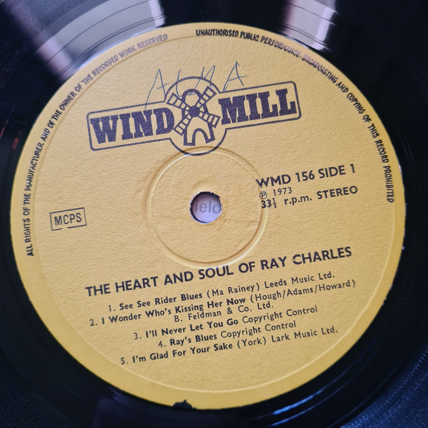 Ray Charles – The Heart And Soul Of Ray Charles- 1973 - Vinyl Record LP - Sound Hound Records