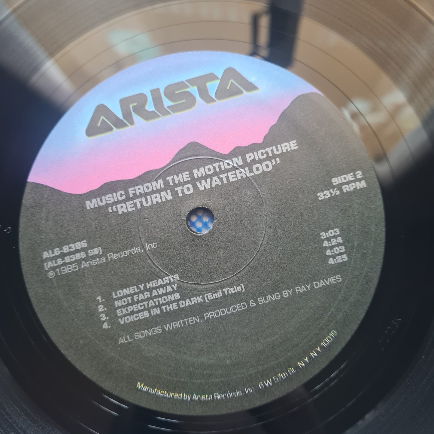 Ray Davies – Return To Waterloo - 1985 - Vinyl Record LP - Sound Hound Records