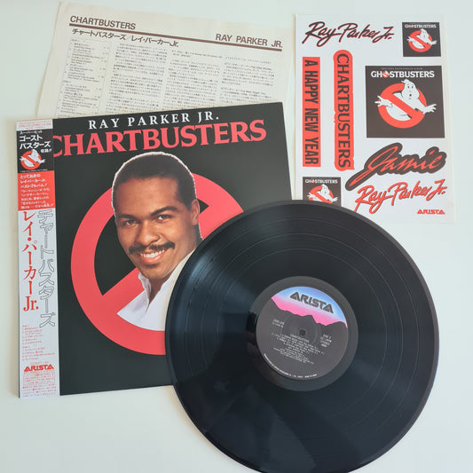Ray Parker Jr. – Chartbusters - 1984 - Vinyl Record LP (near mint) with stickers - Sound Hound Records