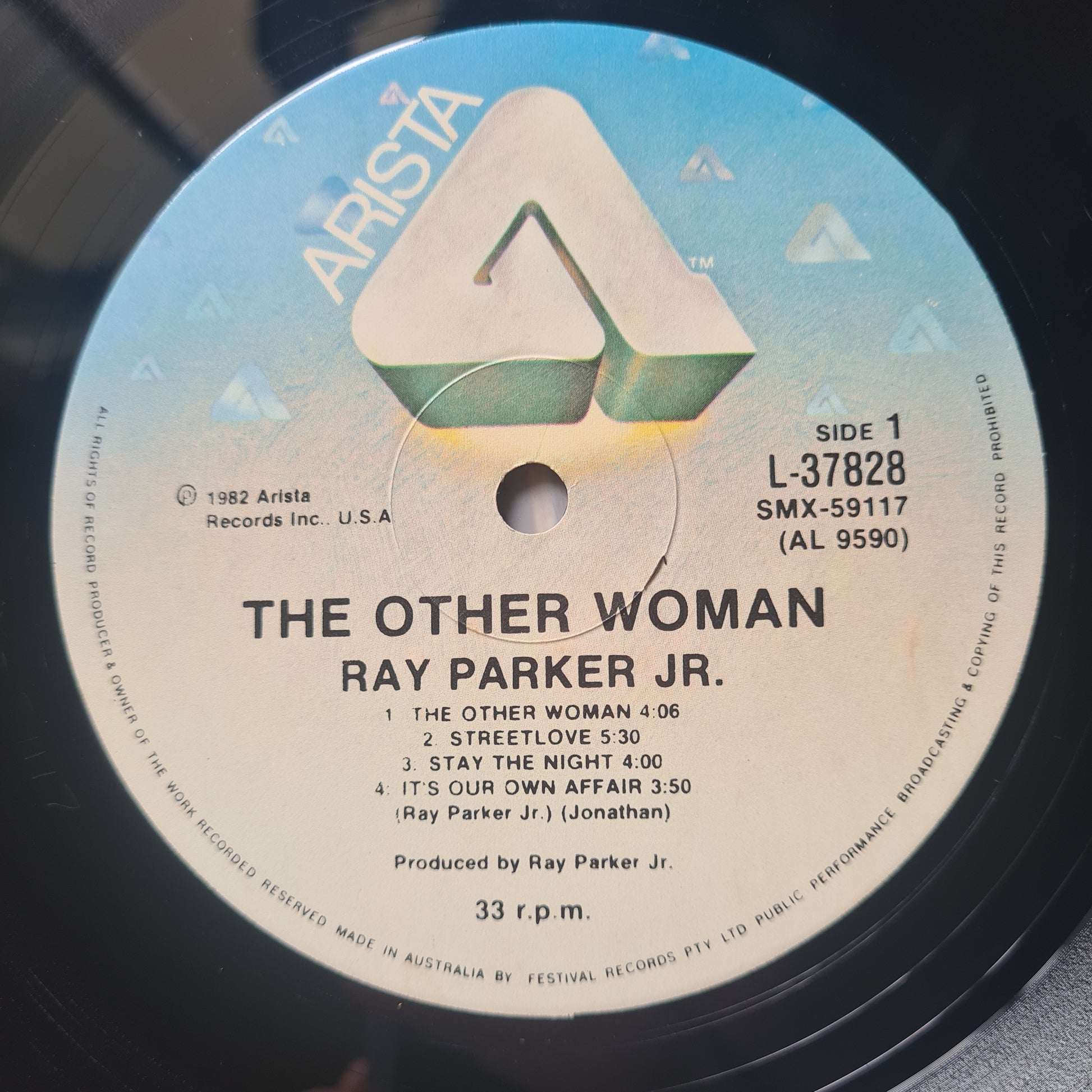 Ray Parker Jr. – The Other Woman - 1982 - Vinyl Record LP - Sound Hound Records