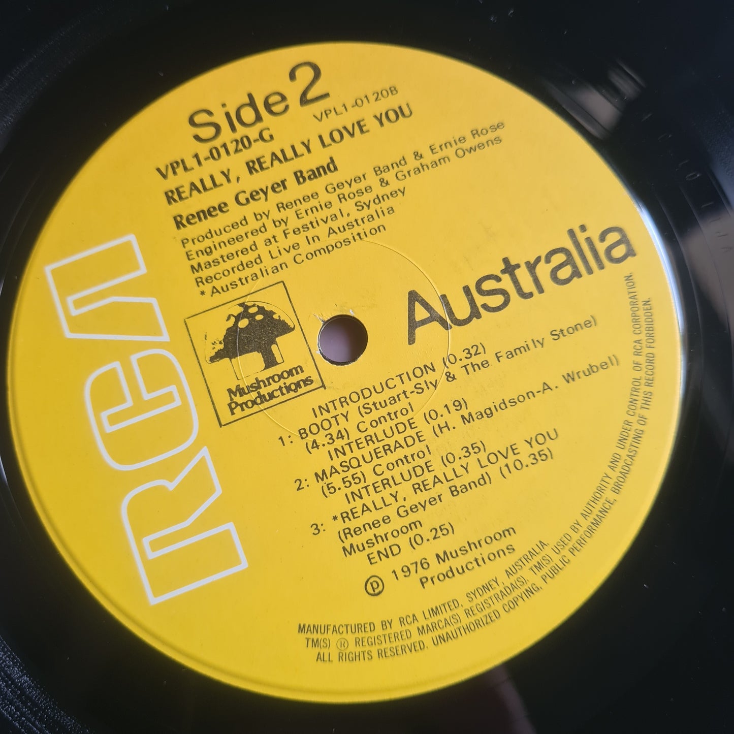 Rene Geyer – Really Really Love You - 1976 (Gatefold) -Vinyl Record LP - Sound Hound Records