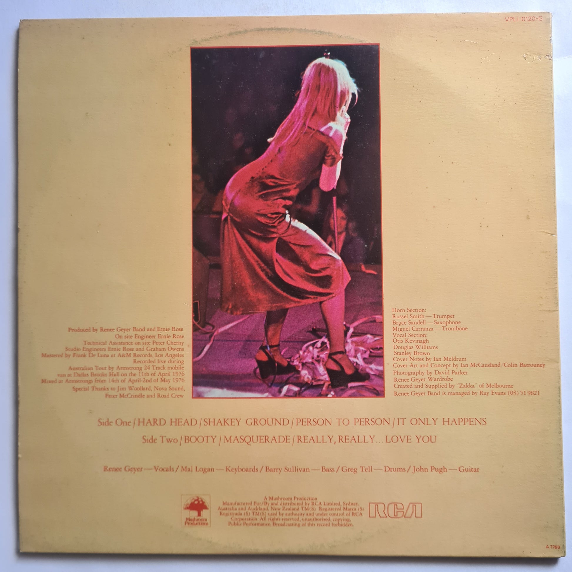 Rene Geyer – Really Really Love You - 1976 (Gatefold) -Vinyl Record LP - Sound Hound Records