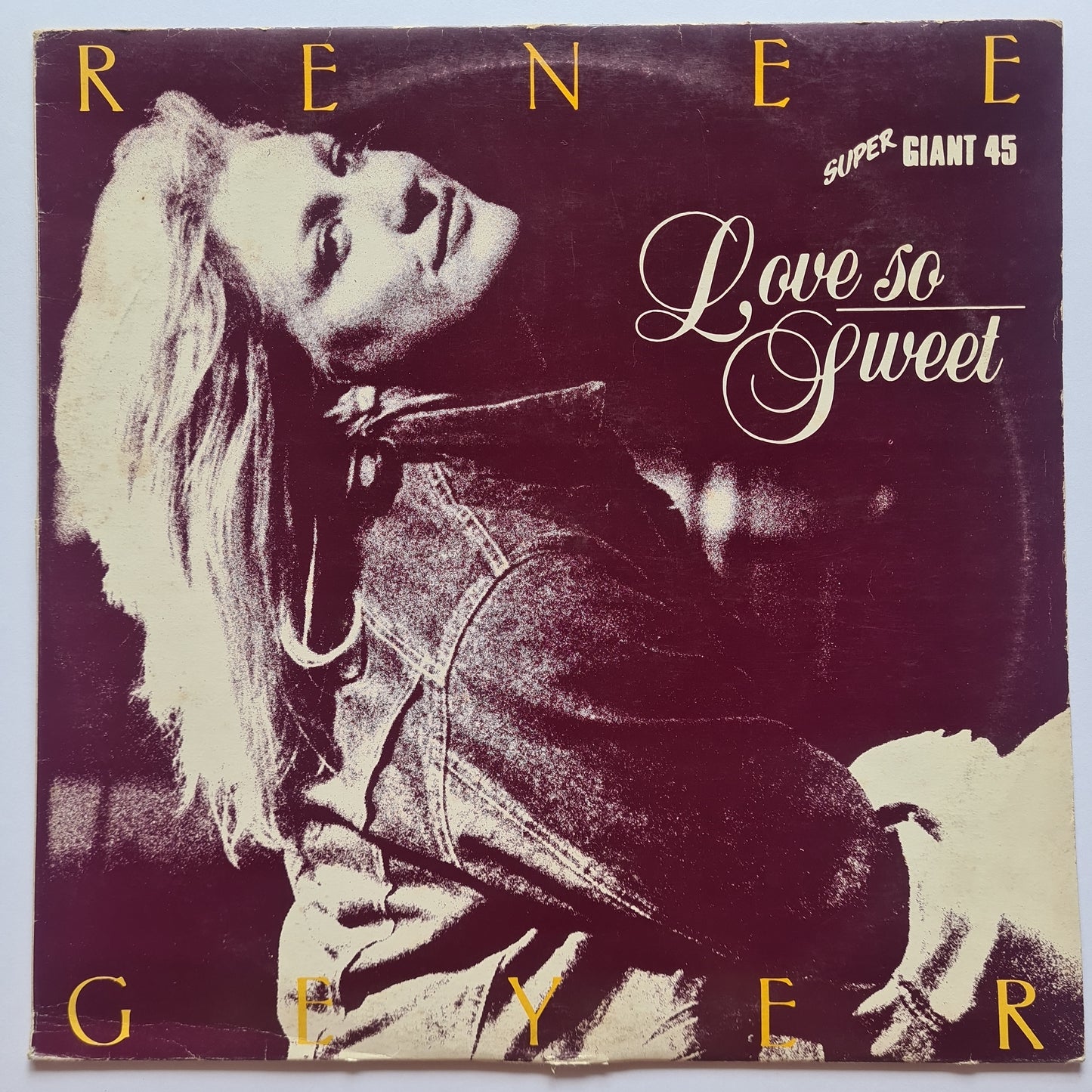 Renee Geyer – Love So Sweet - 1982 - Vinyl Record (12inch Single) - Sound Hound Records