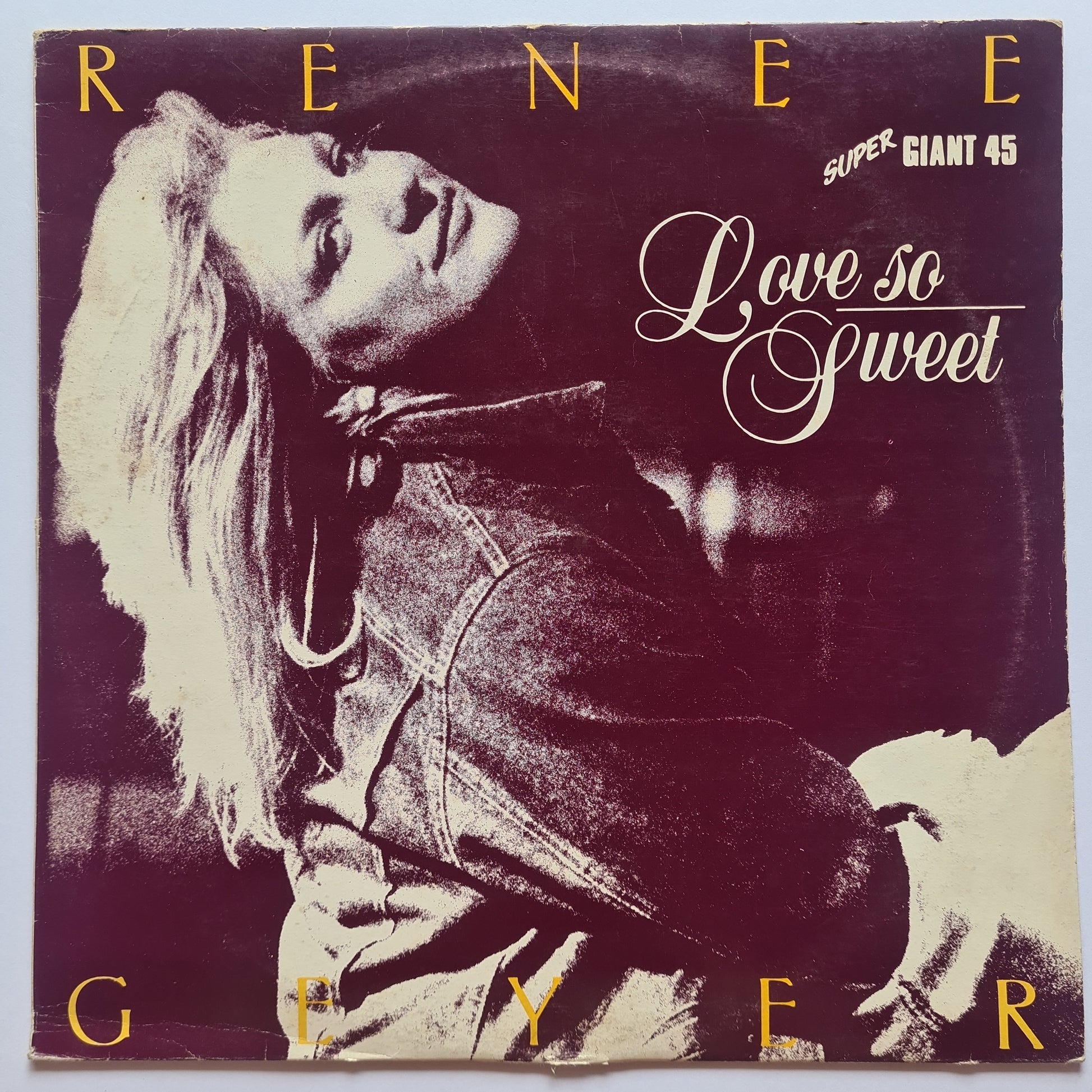 Renee Geyer – Love So Sweet - 1982 - Vinyl Record (12inch Single) - Sound Hound Records