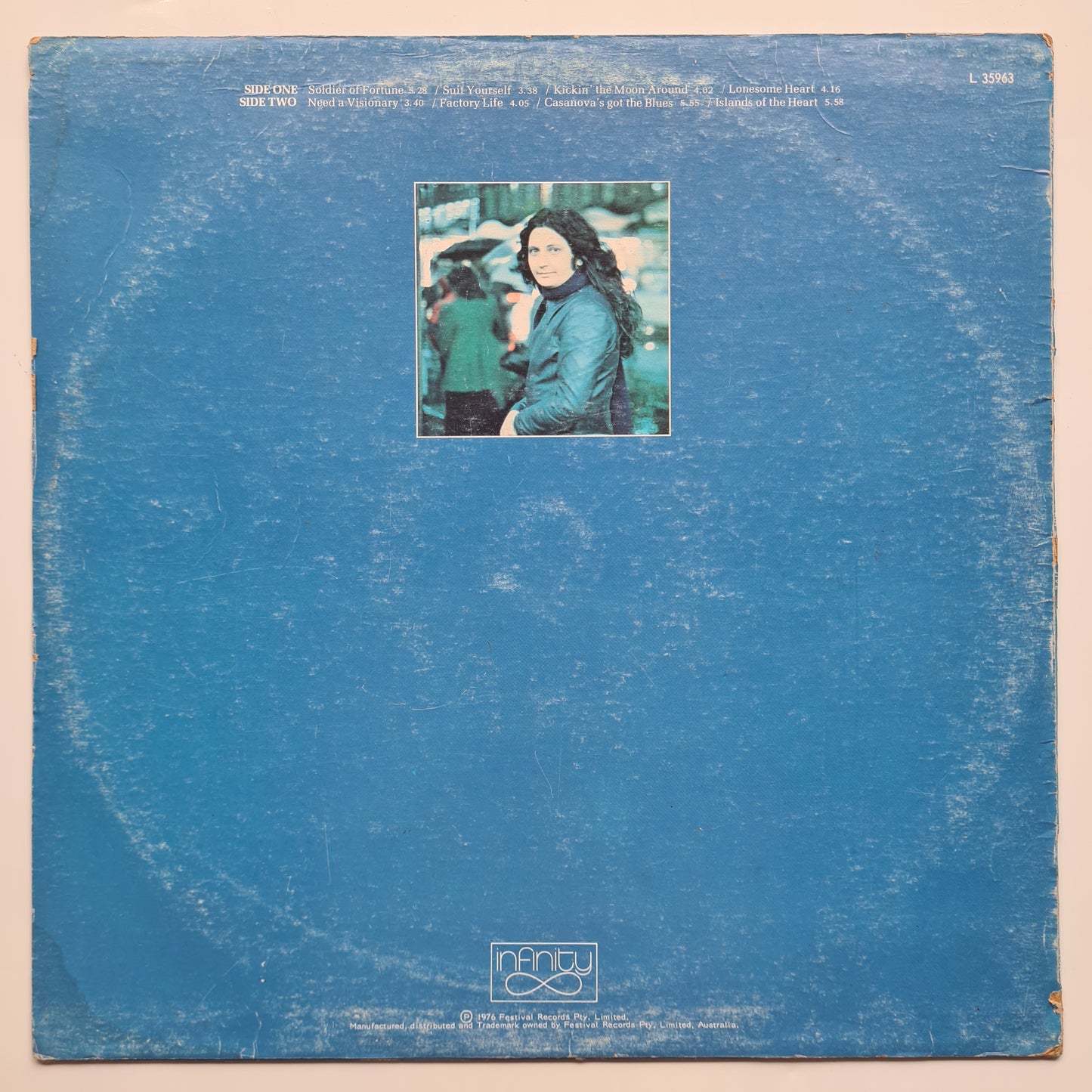 Richard Clapton – Main Street Jive - 1976 - Vinyl Record LP - Sound Hound Records