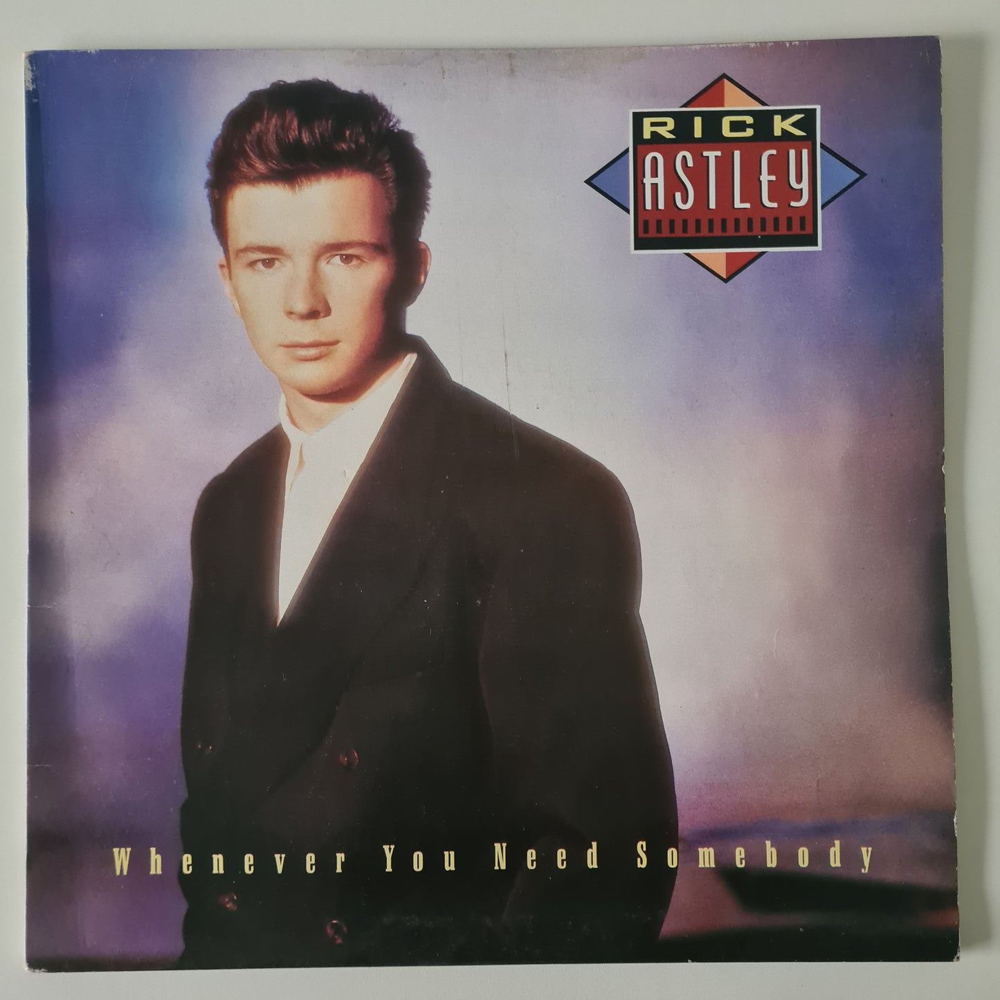 Rick Astley – Whenever You Need Somebody - 1987 - Vinyl Record LP - Sound Hound Records