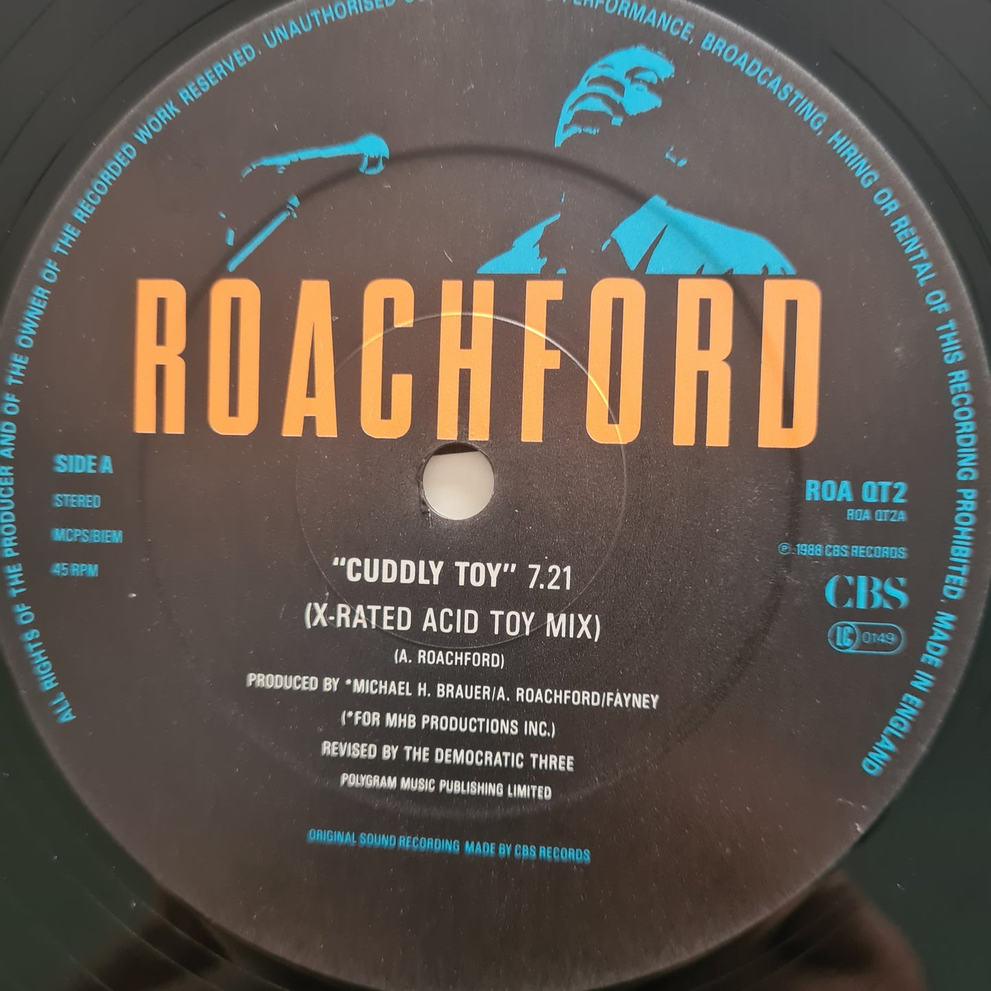 Roachford – Cuddly Toy (X-Rated Acid Toy Mix) - 1988 - Vinyl Record 12" Maxi Single - Sound Hound Records