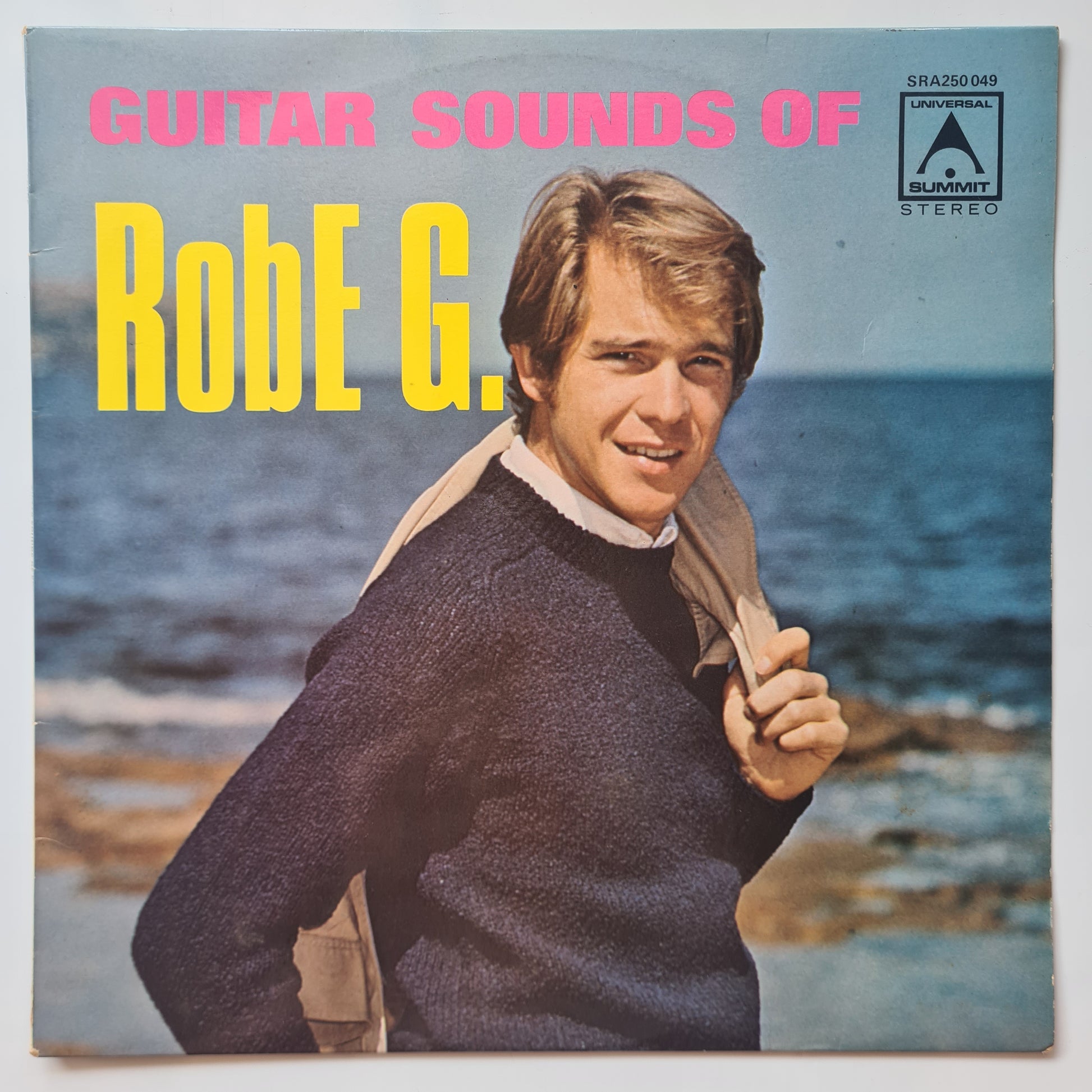Rob E.G – Guitar Sounds Of Rob E. G. - 1970's reissue pressing - Vinyl Record LP - Sound Hound Records