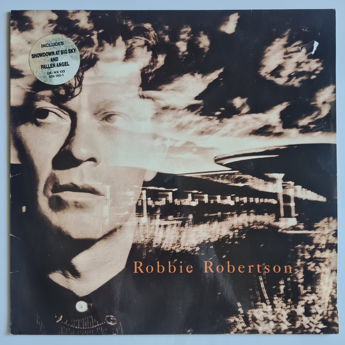 Robbie Robertson – Robbie Robertson - 1987 (European pressing) - Vinyl Record LP - Sound Hound Records