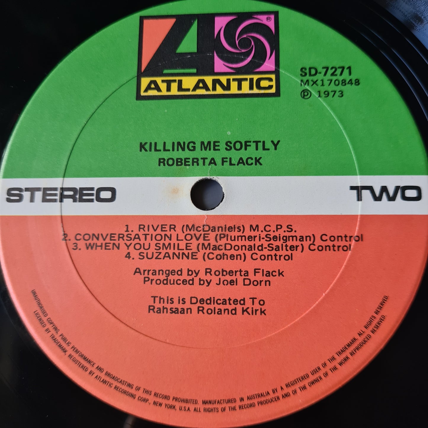 Roberta Flack – Killing Me Softly - 1973 - Vinyl Record LP (Folding Piano Cover) - Sound Hound Records