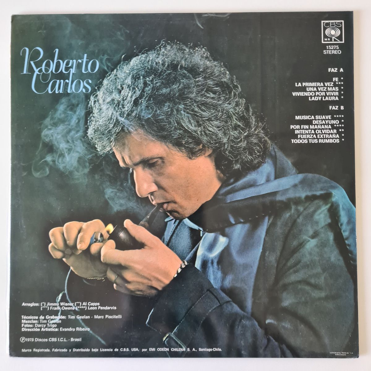 Roberto Carlos – Roberto Carlos - 1978 (Chile Pressing) near mint - Vinyl Record LP 🇧🇷