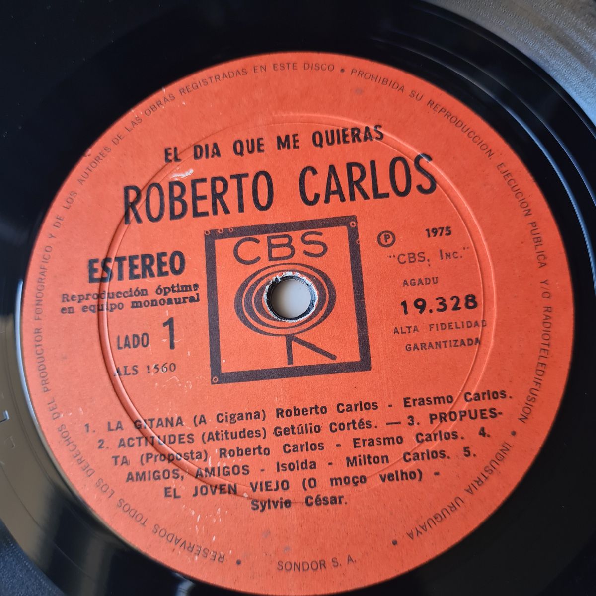 Roberto Carlos – Roberto Carlos (El Dia Que Me Quieras) - 1973 - Vinyl Record LP 🇧🇷