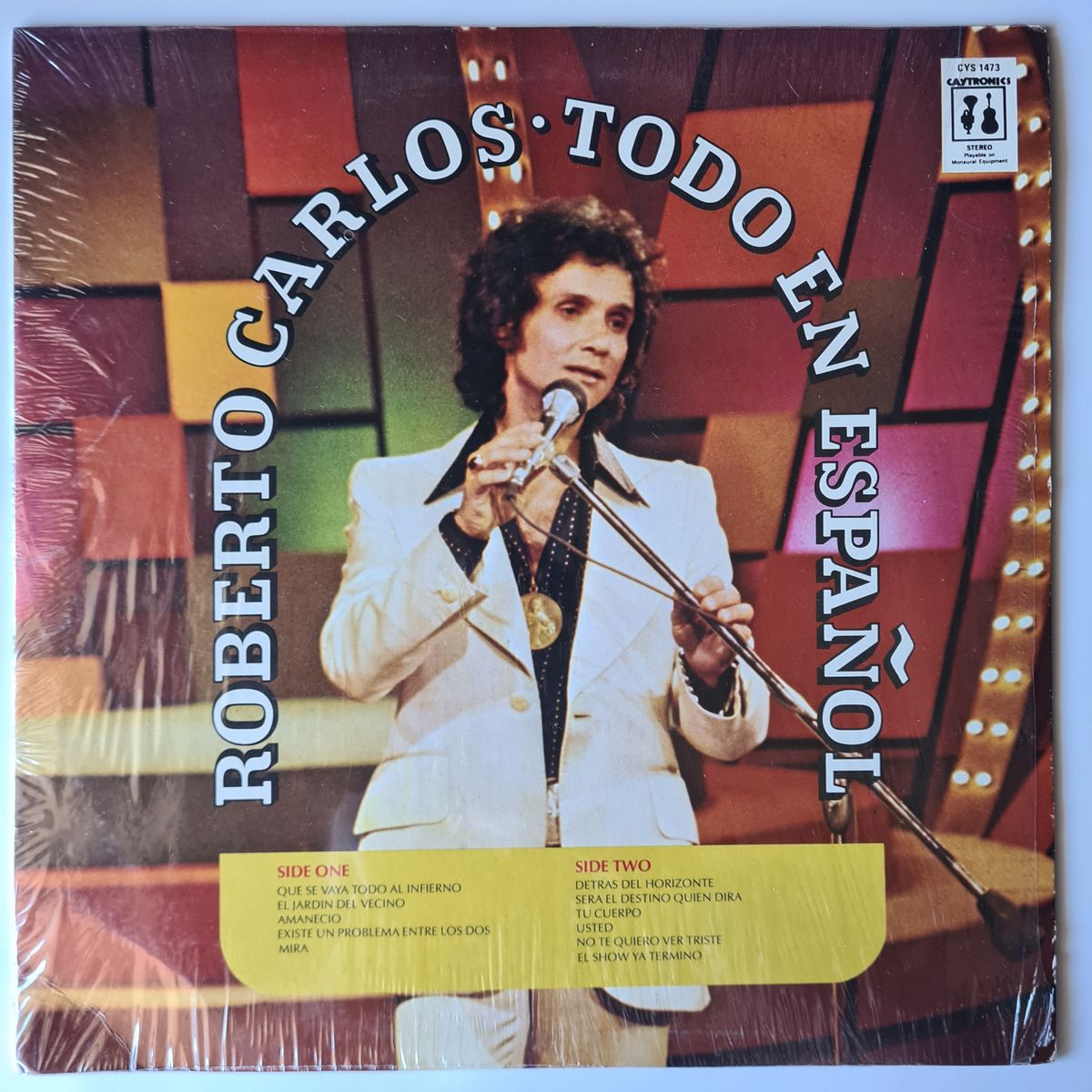 Roberto Carlos – Todo En Español - 1976 - Vinyl Record LP 🇧🇷