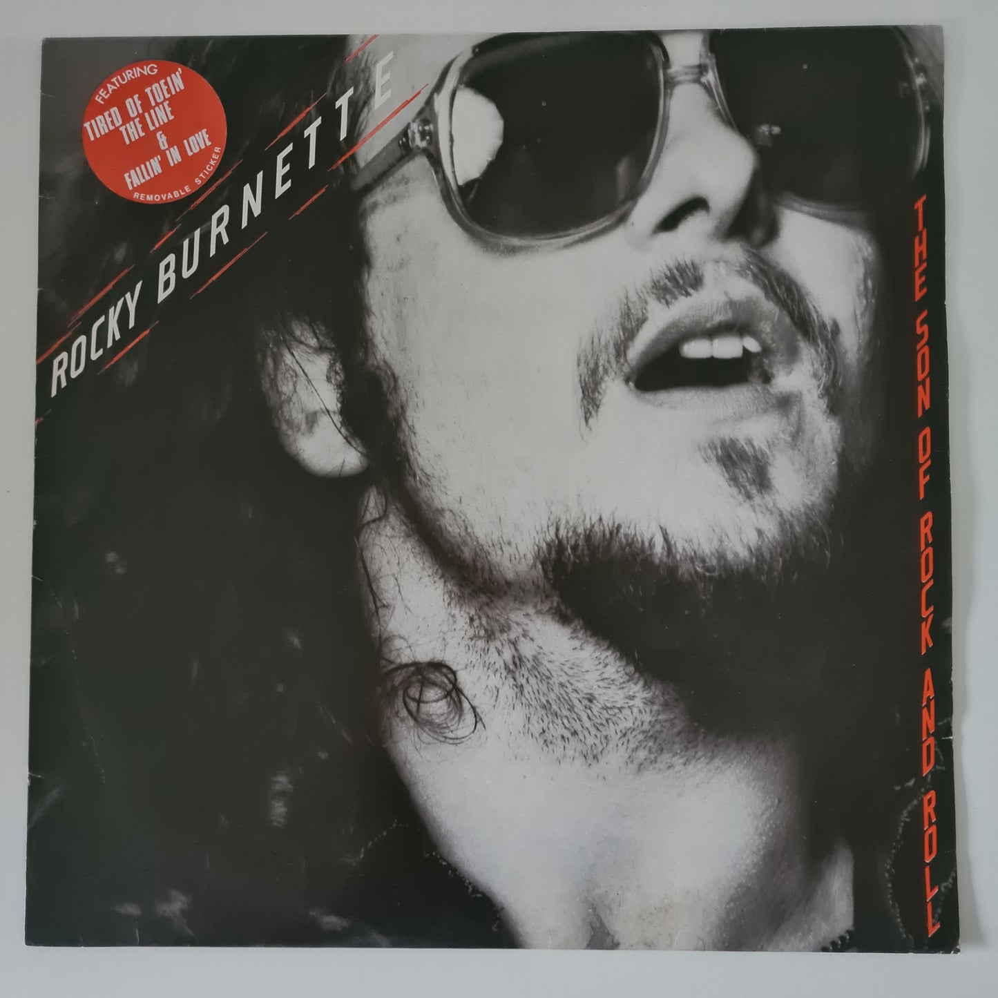 Rocky Burnette ‎– The Son Of Rock And Roll - 1980 - Vinyl Record LP - Sound Hound Records