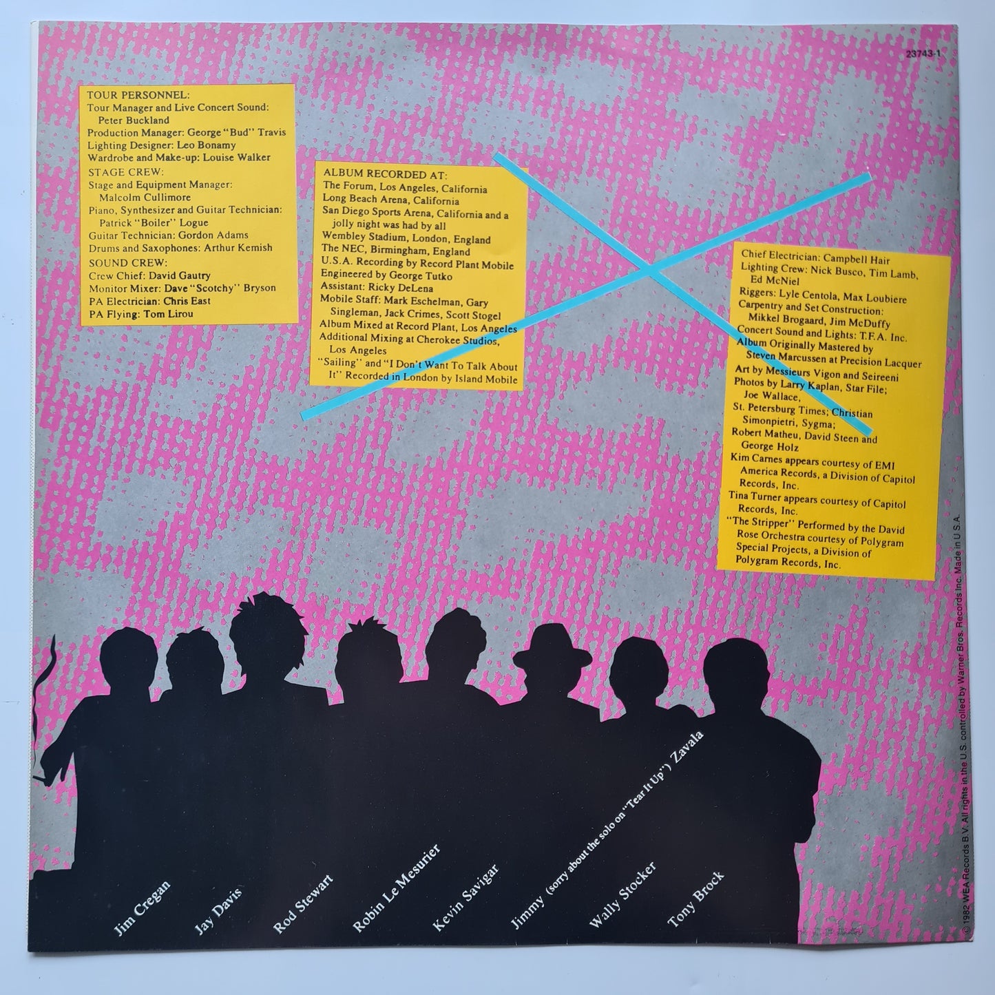 Rod Stewart – Absolutely Live - 1982 (Gatefold) - Vinyl Record 2LP - Sound Hound Records