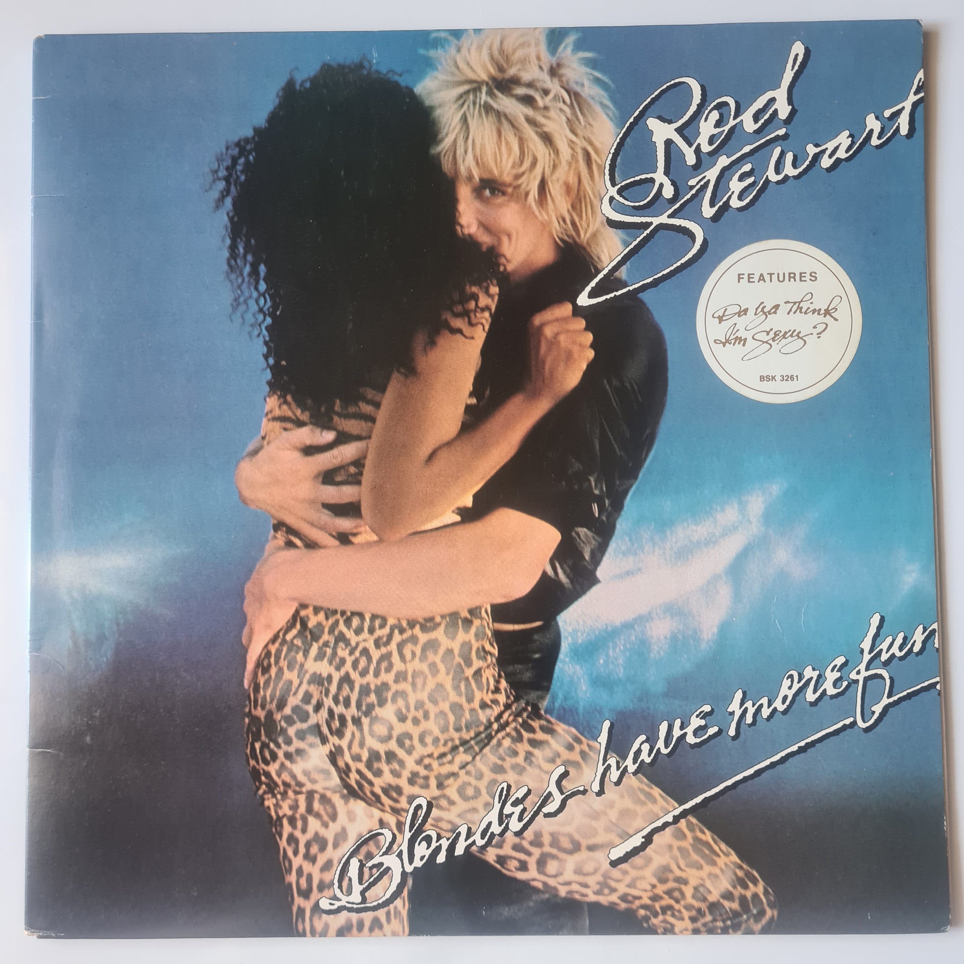 Rod Stewart – Blondes Have More Fun- 1978 (Gatefold) - Vinyl Record LP - Sound Hound Records