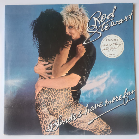 Rod Stewart – Blondes Have More Fun- 1978 (Gatefold) - Vinyl Record LP - Sound Hound Records