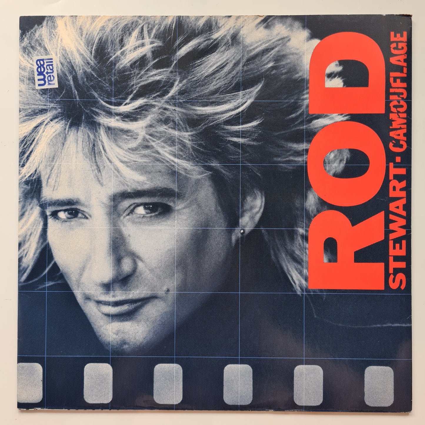 Rod Stewart – Camouflage - 1984 - Vinyl Record LP - Sound Hound Records