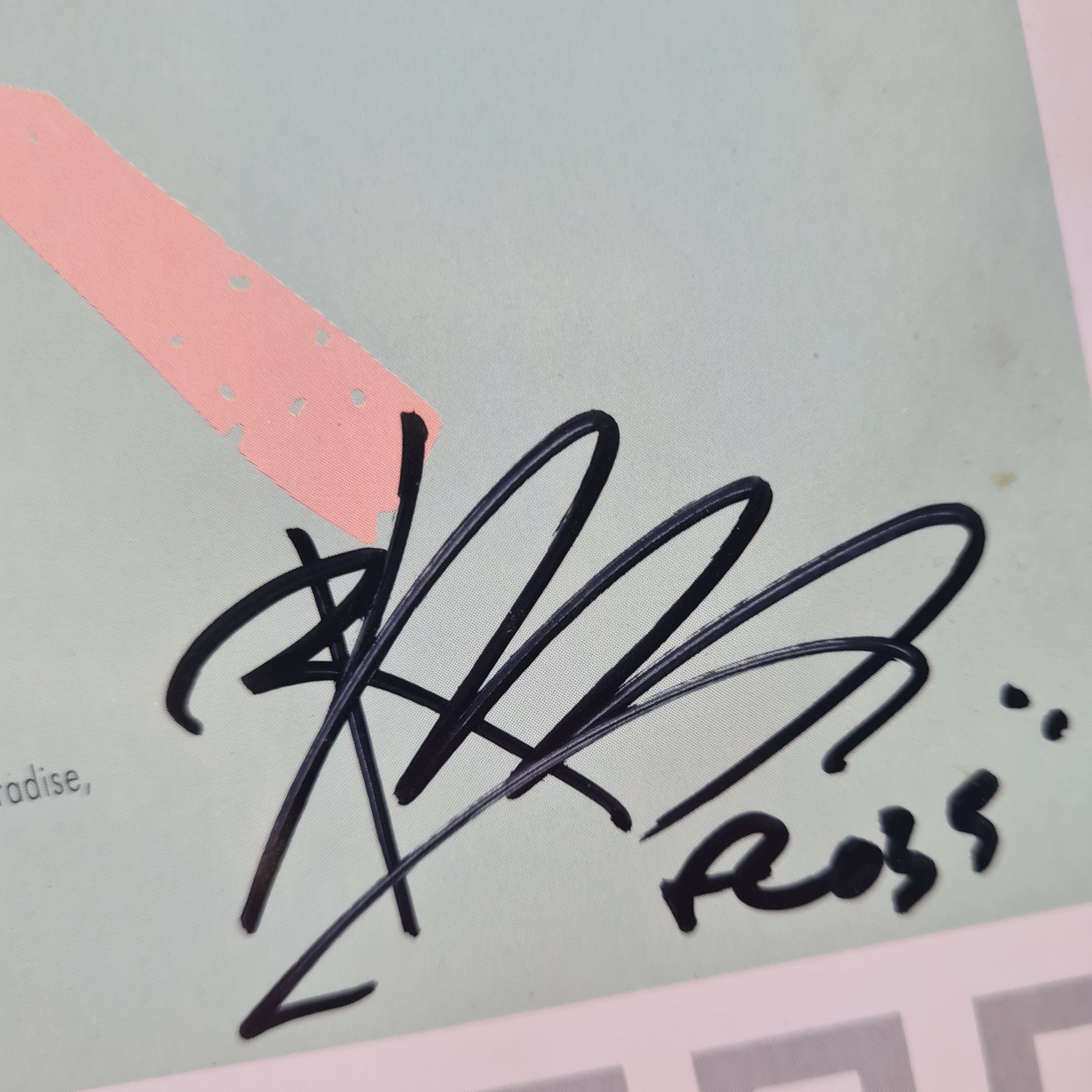 Ross Wilson – Dark Side Of The Man - 1989 - Vinyl Record LP (SIGNED BY ROSS WILSON) - Sound Hound Records